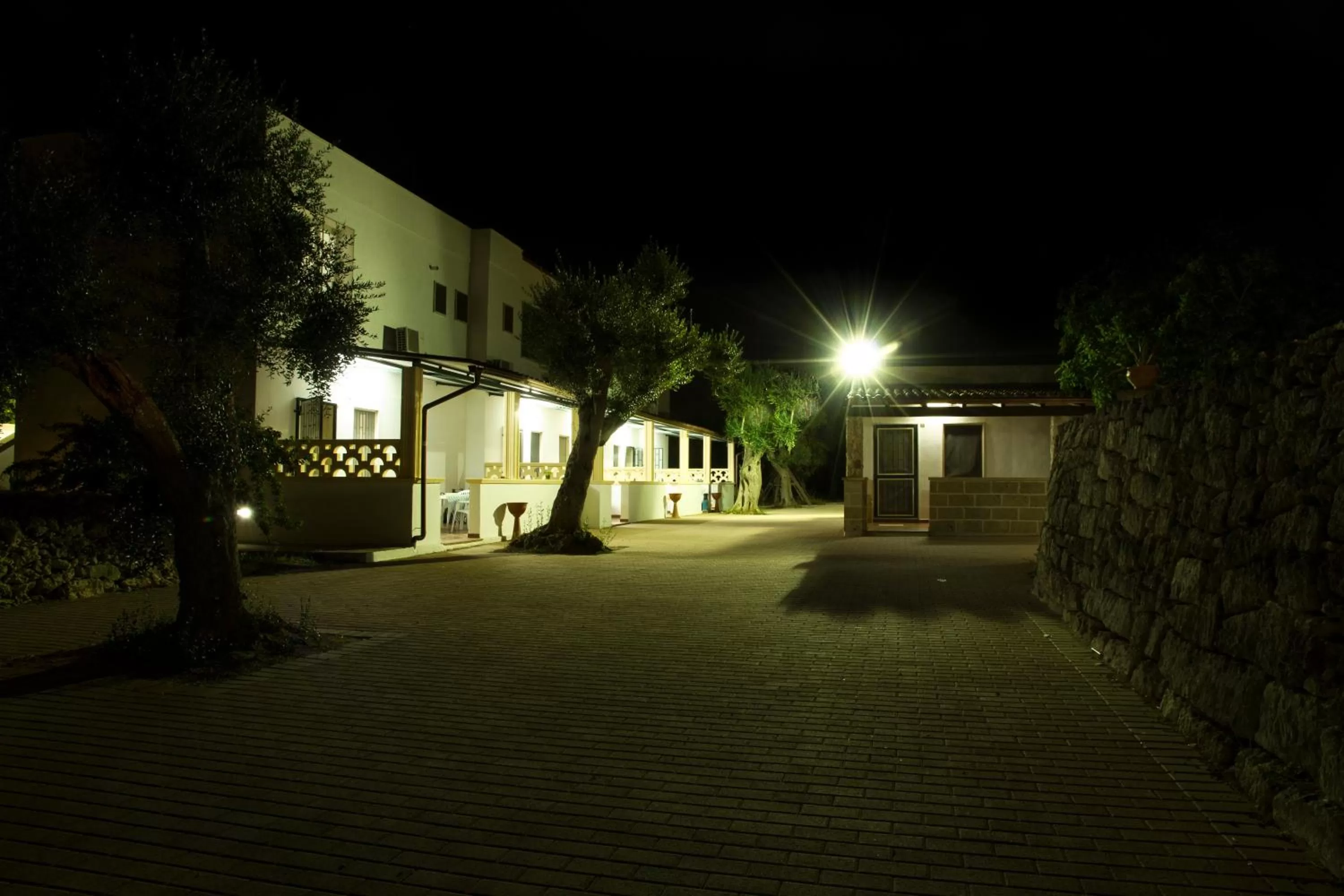 Garden view in B&B La Seta Rossa