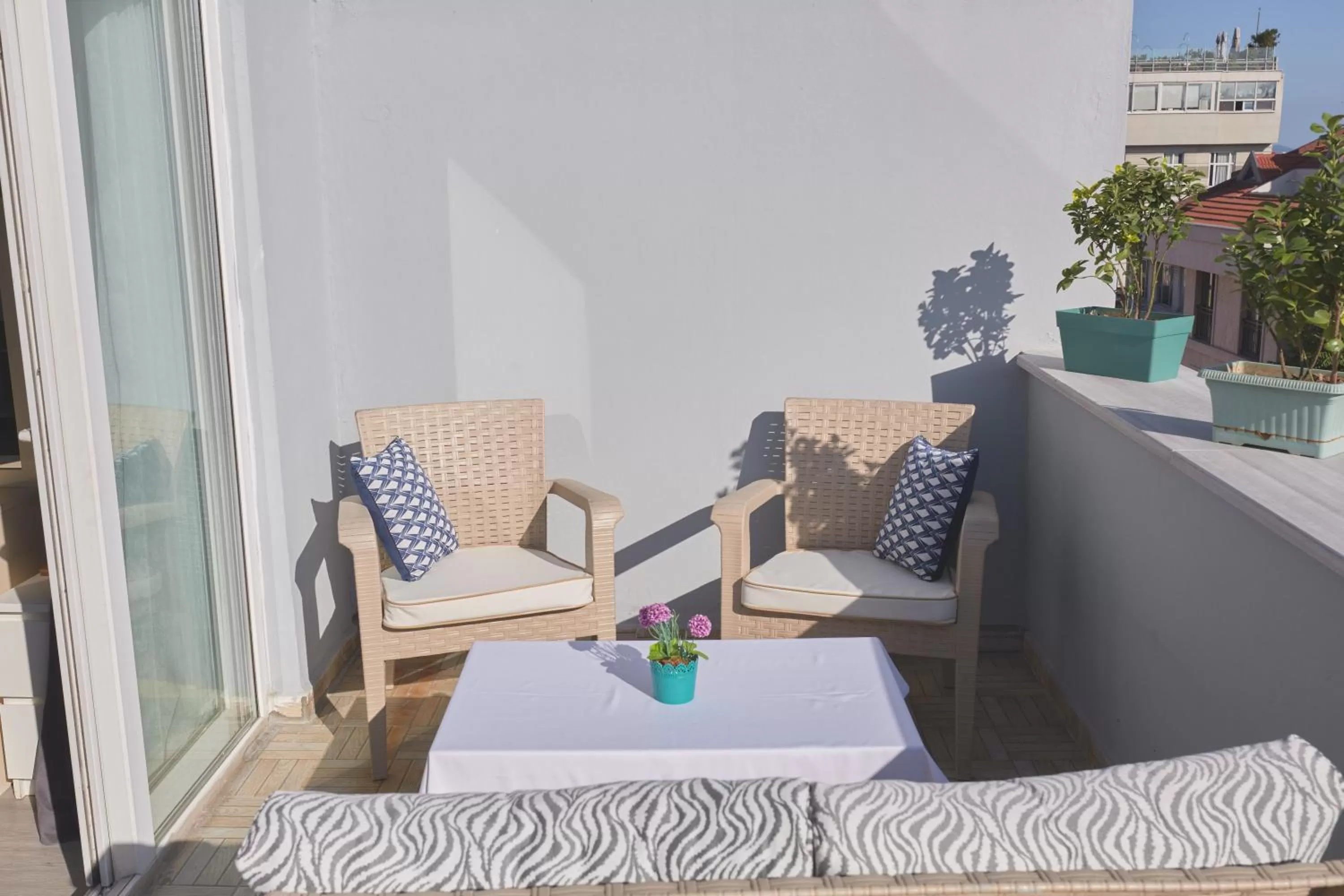 Balcony/Terrace in Albatros Hagia Sophia Hotel