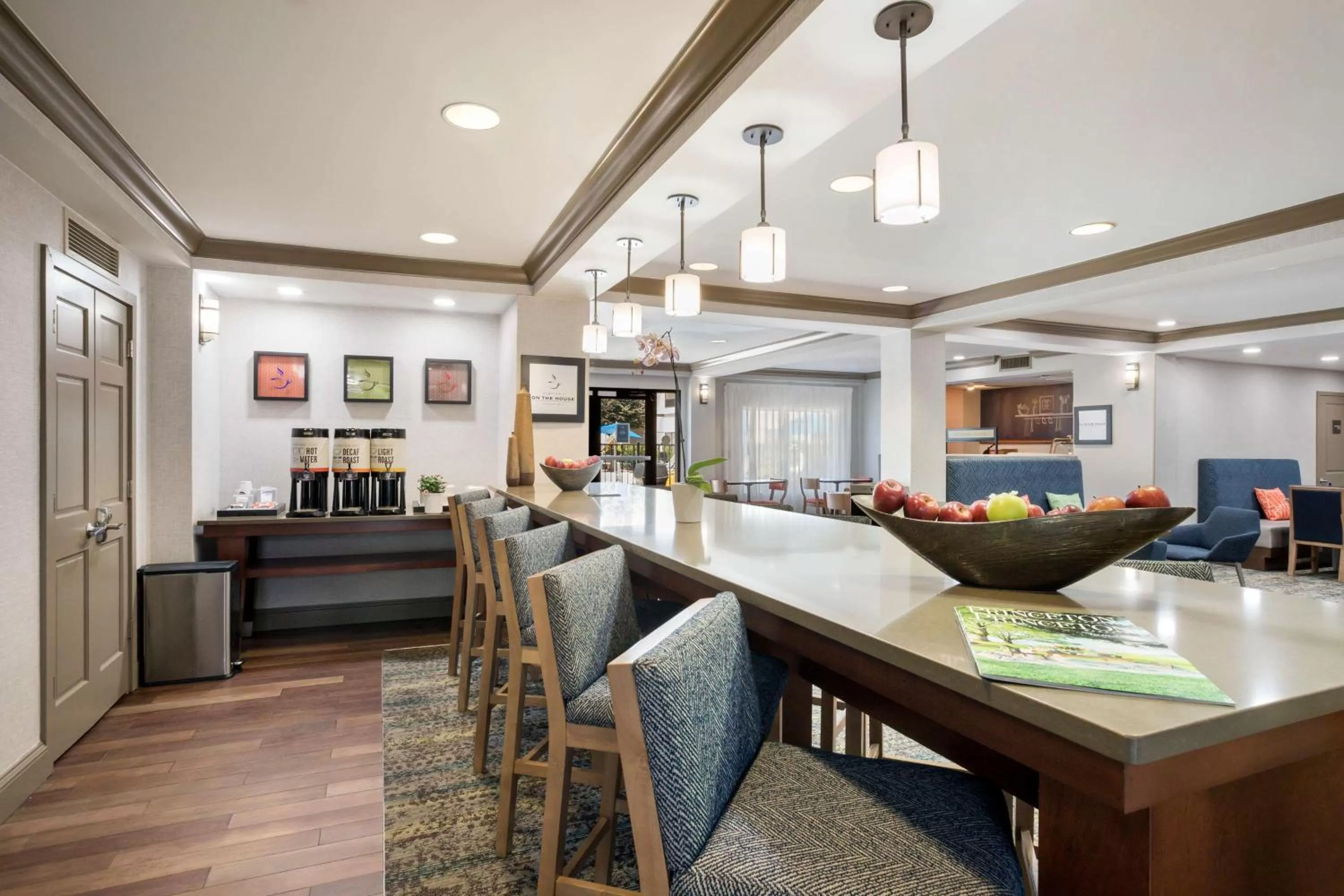 Breakfast in Hampton Inn Princeton