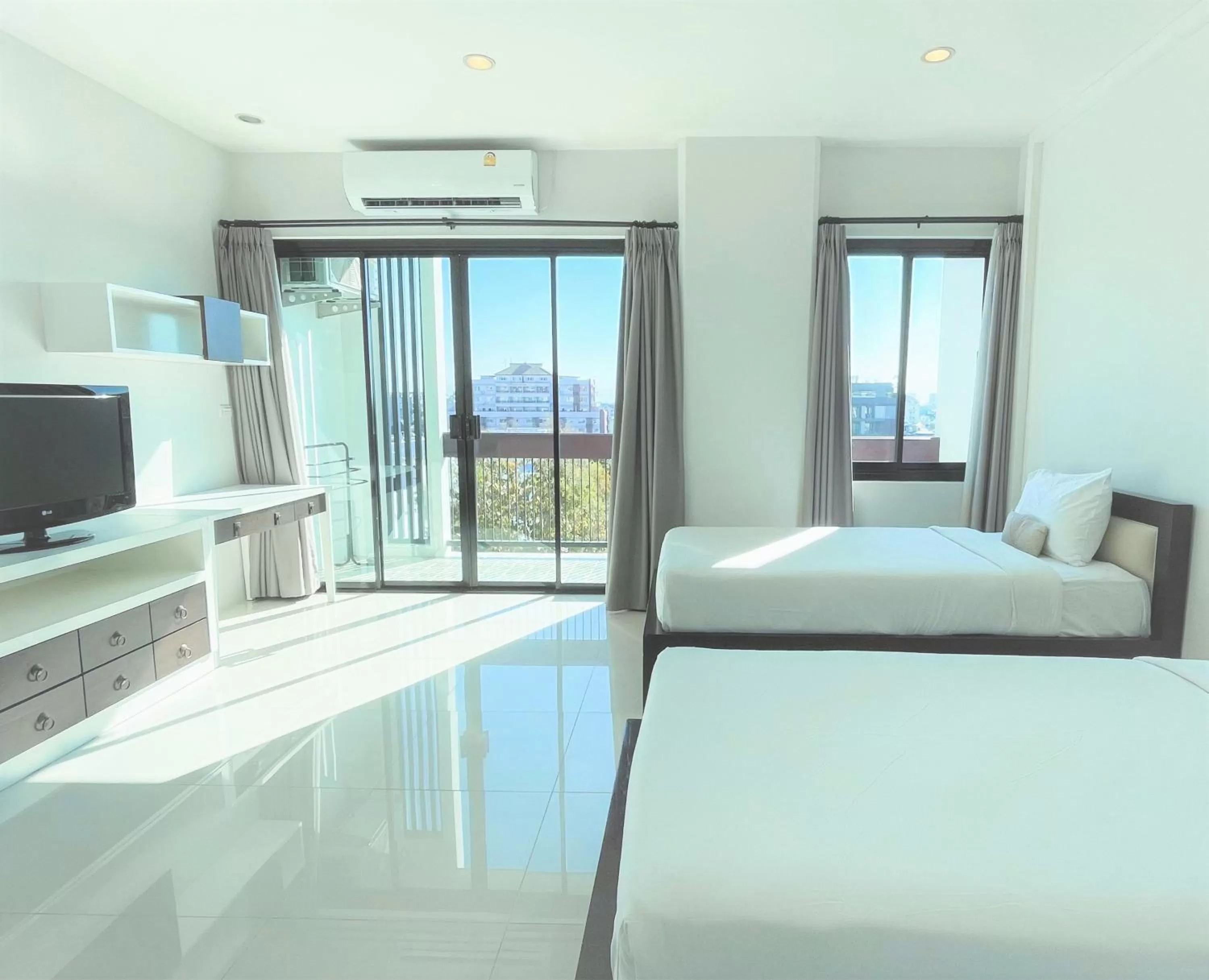 City view, Bed in The Empire Nimman