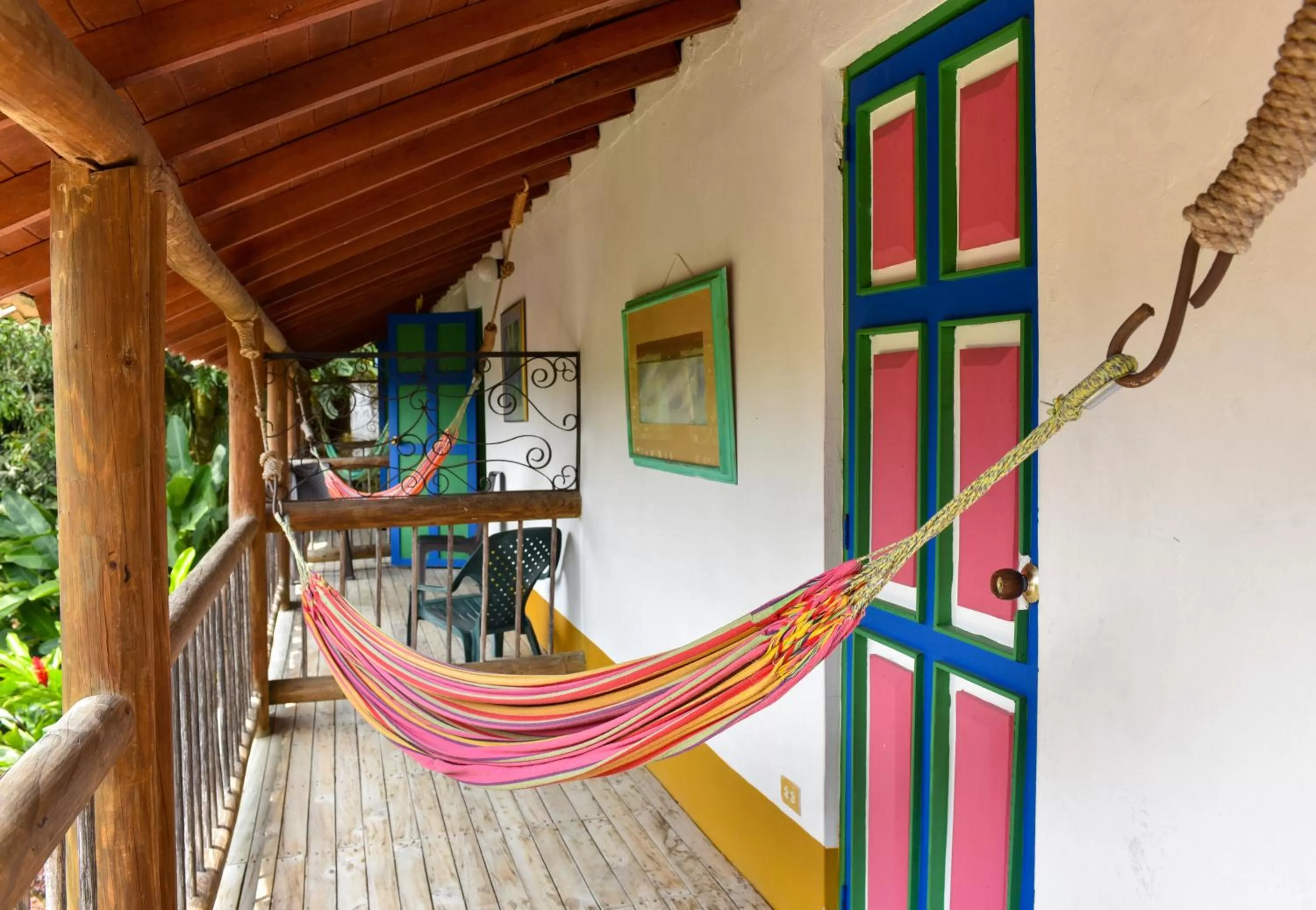 Balcony/Terrace in Hotel Hacienda la Bonita