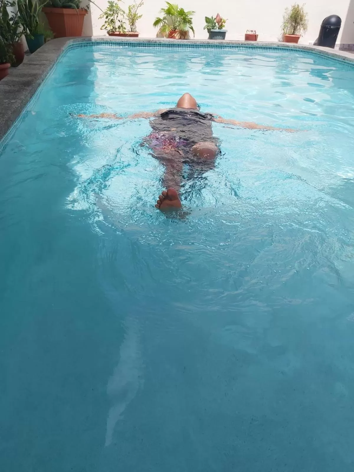 Swimming pool in Hotel Villa Angelo