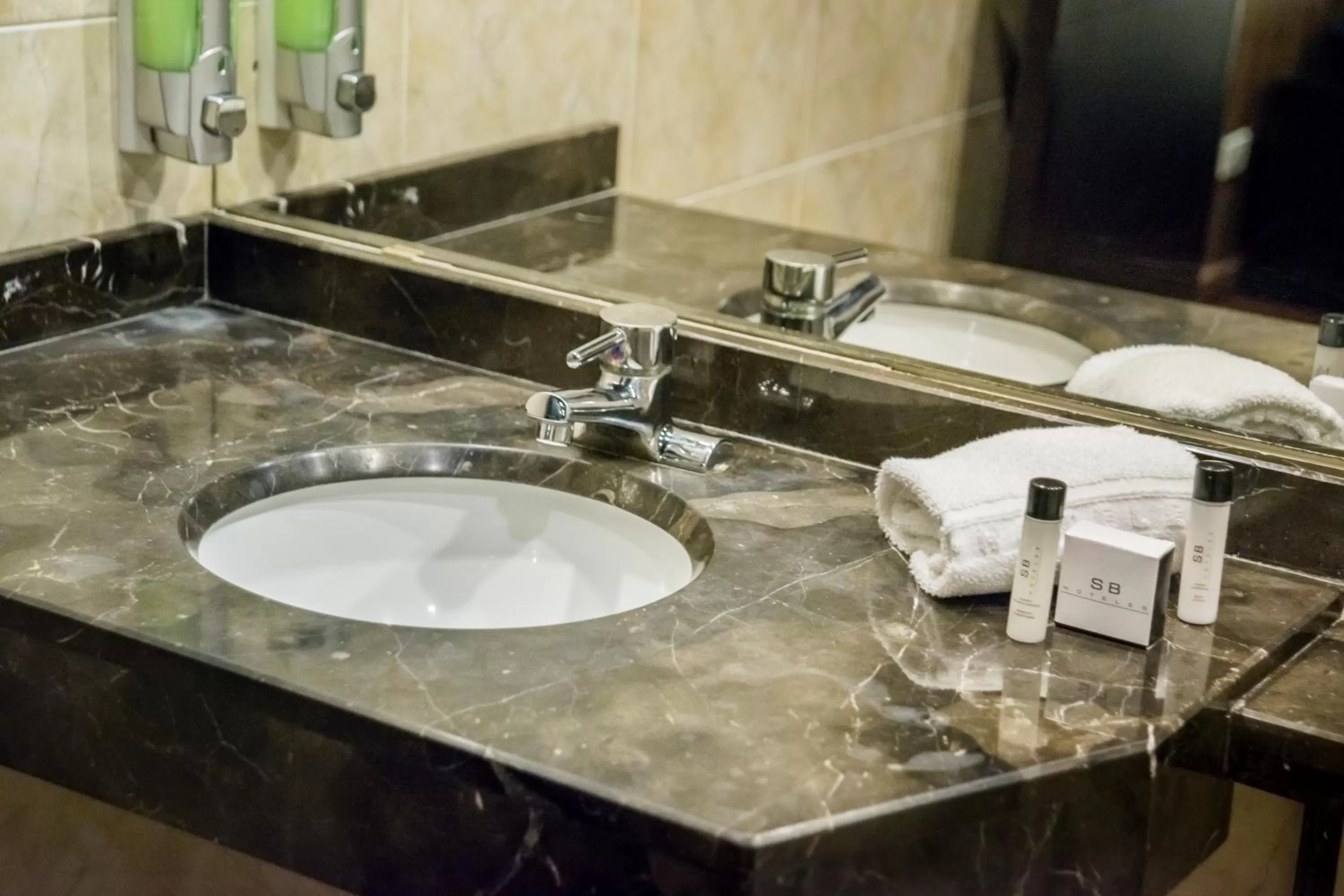 Bathroom in Hotel Santa Barbara Real