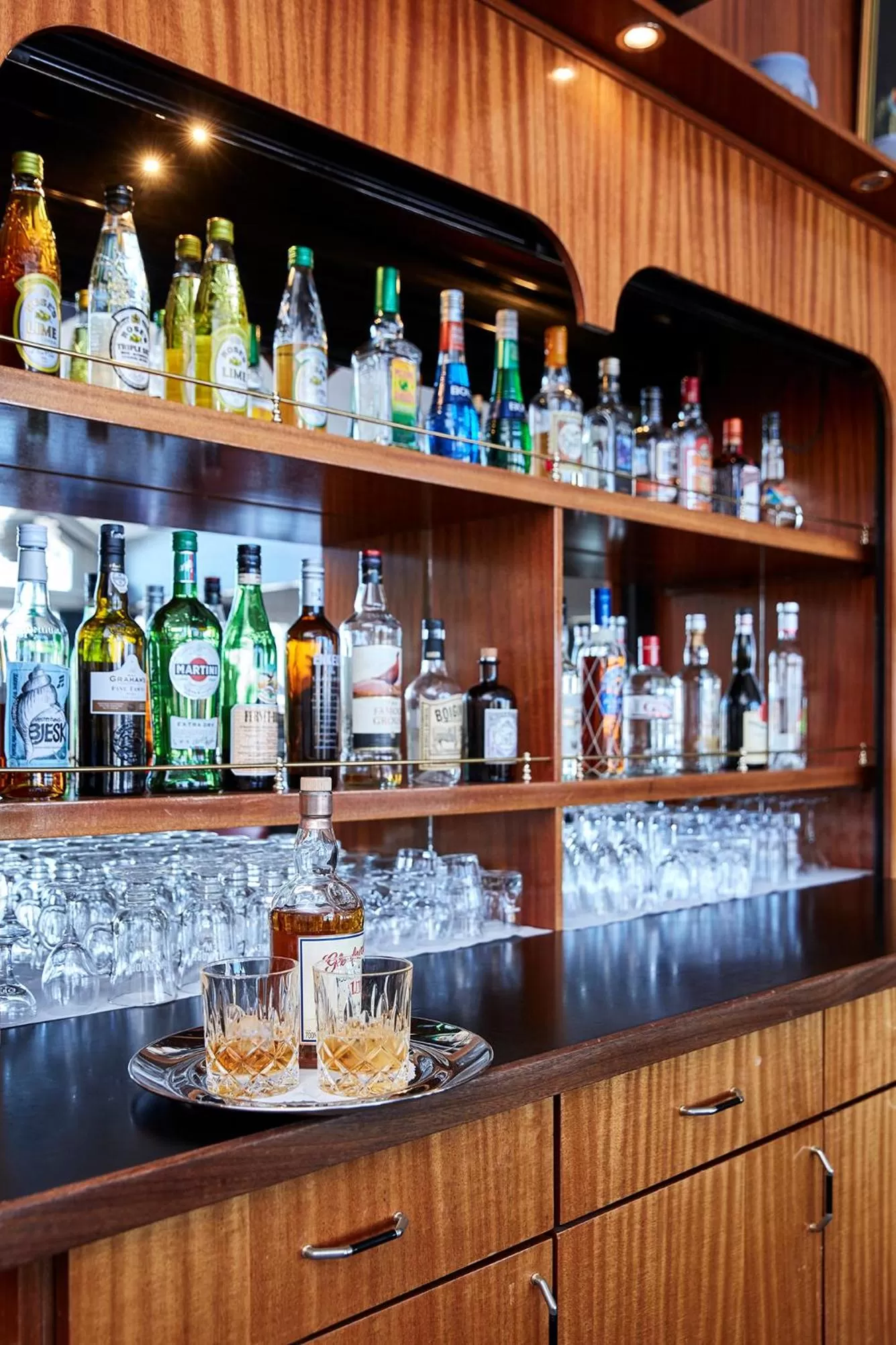 Alcoholic drinks in Skaga Hotel