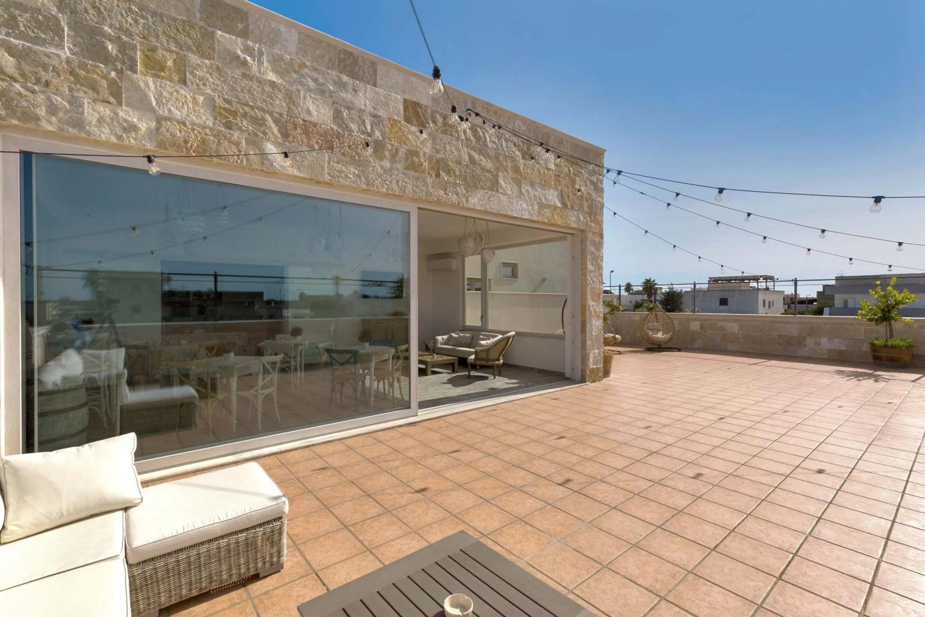 Patio in B&B Le Radici del Salento Luxury Rooms