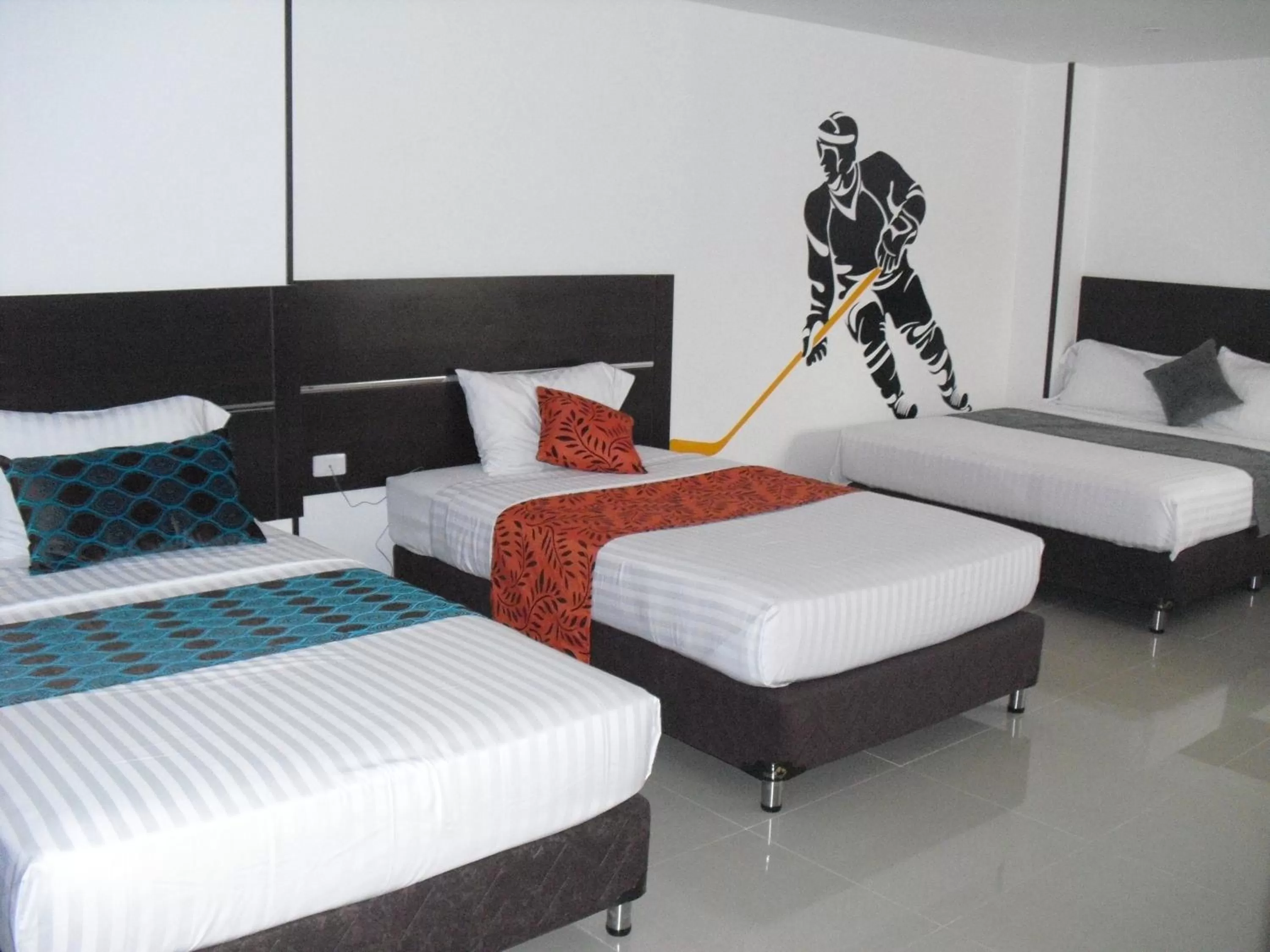 Bed in AW Hotel Sport