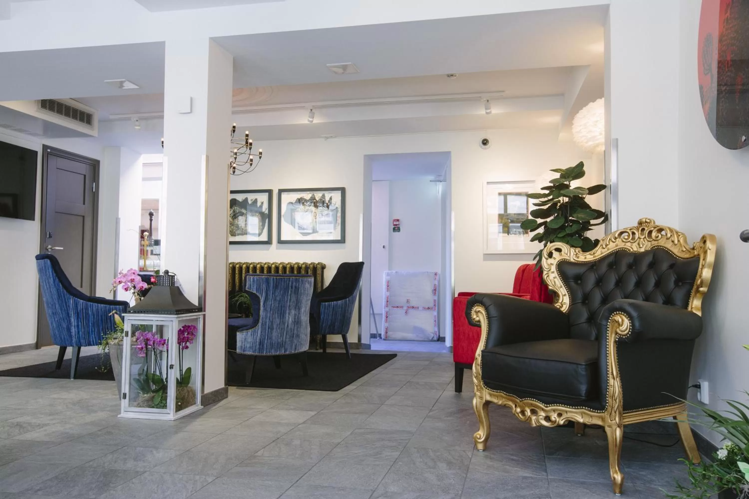 Lobby or reception in Best Western Plus Hotell Nordic Lund