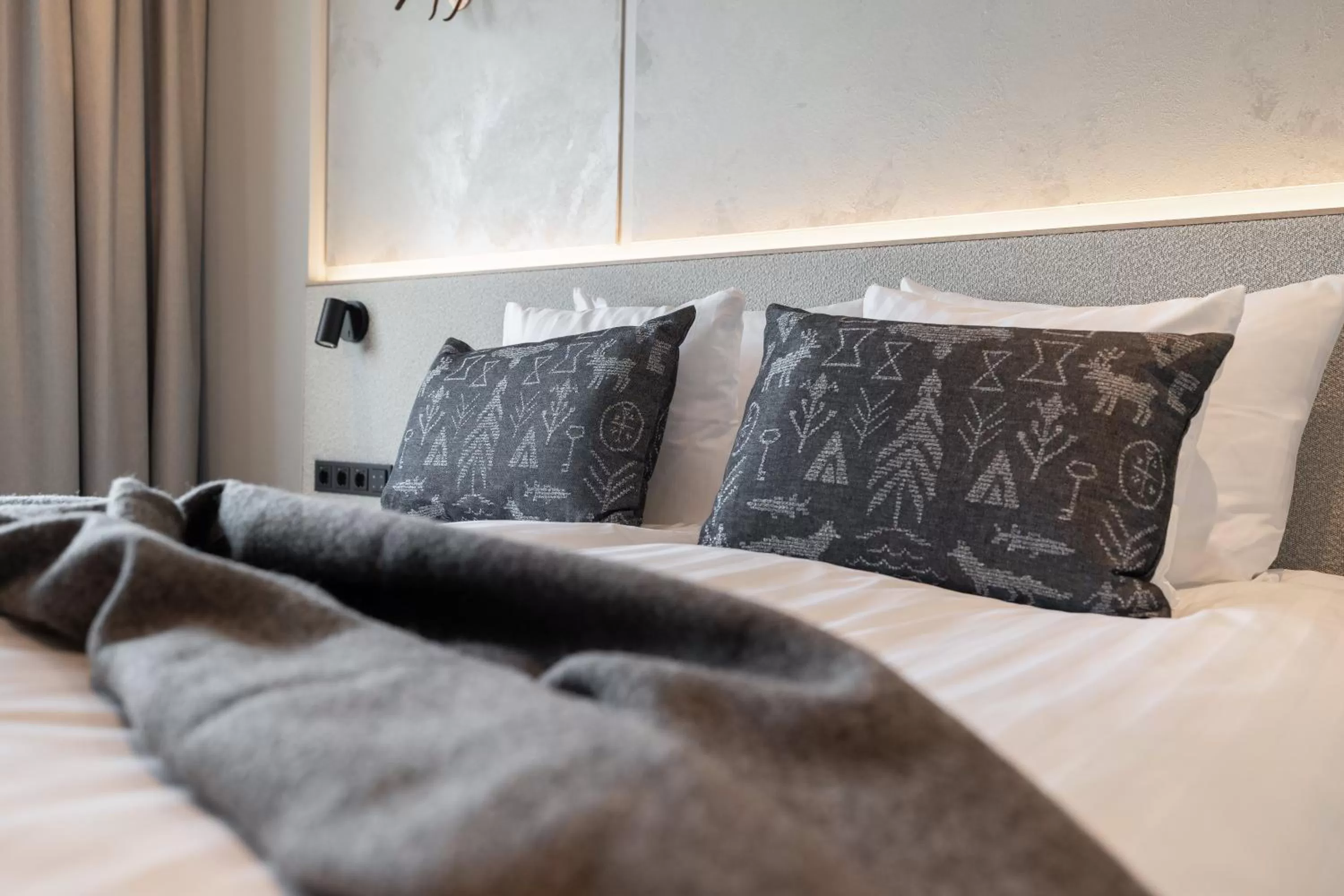 Bed in Lapland Hotels Arena