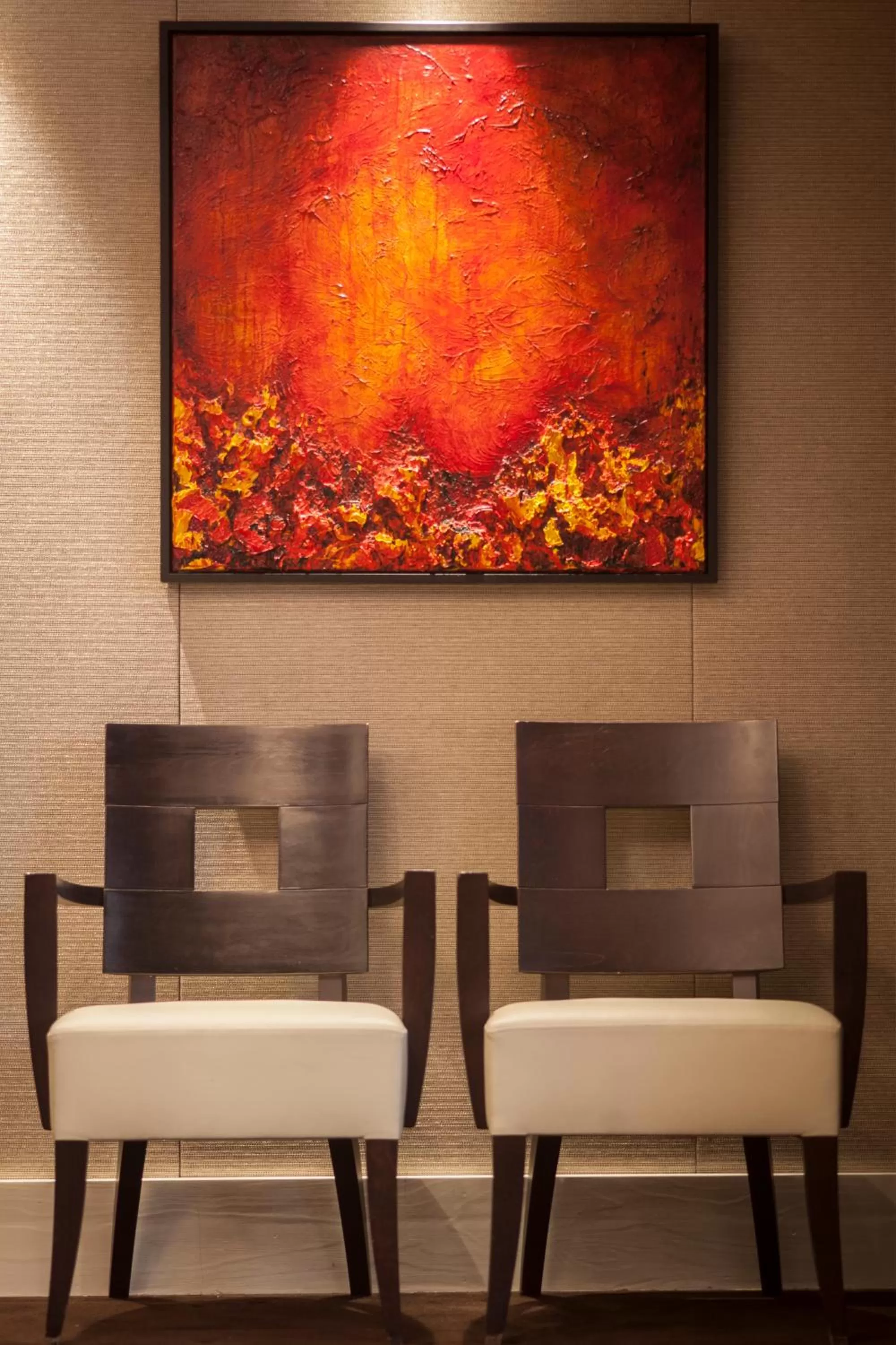 Decorative detail in The Spire Hotel