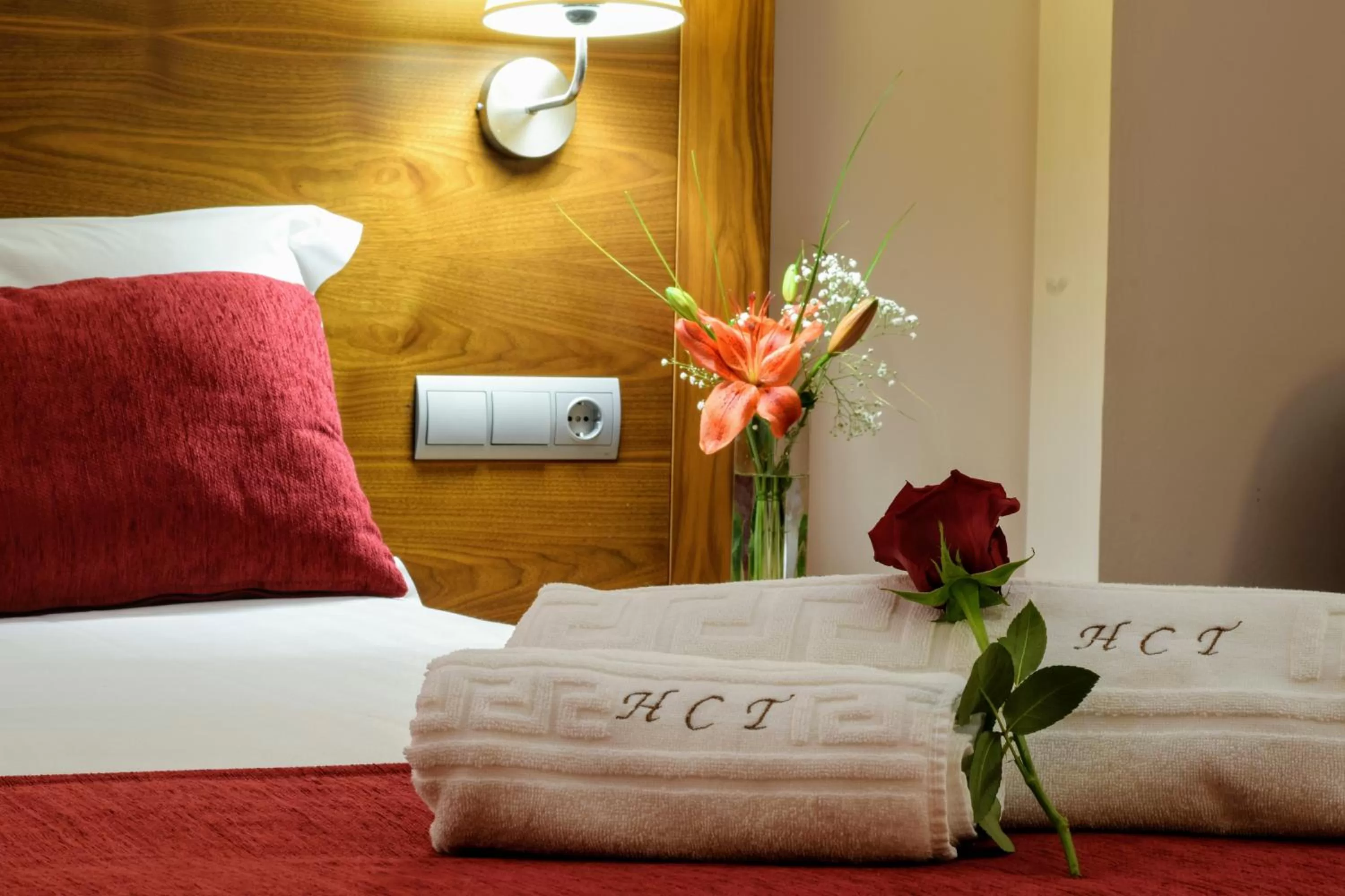 Decorative detail, Bed in Hospedium Hotel Casino Del Tormes