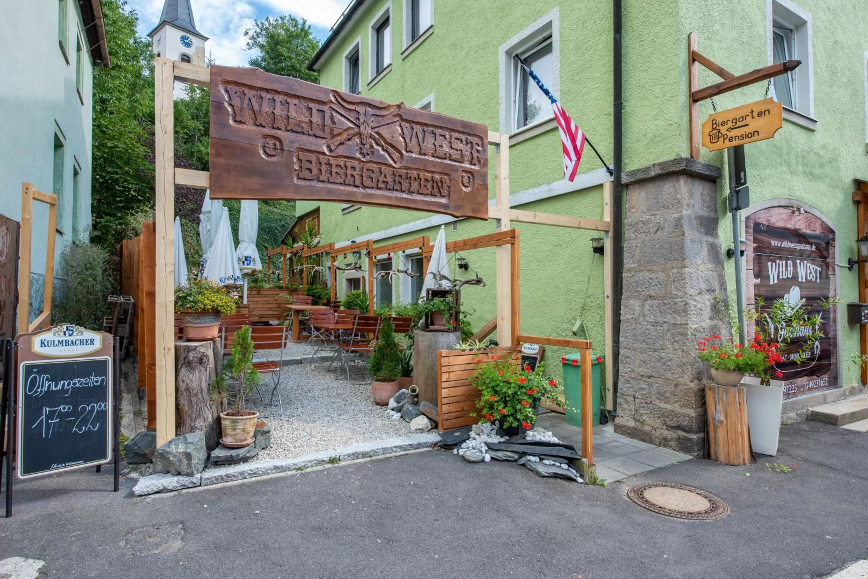 Property building in Wild West Hotel