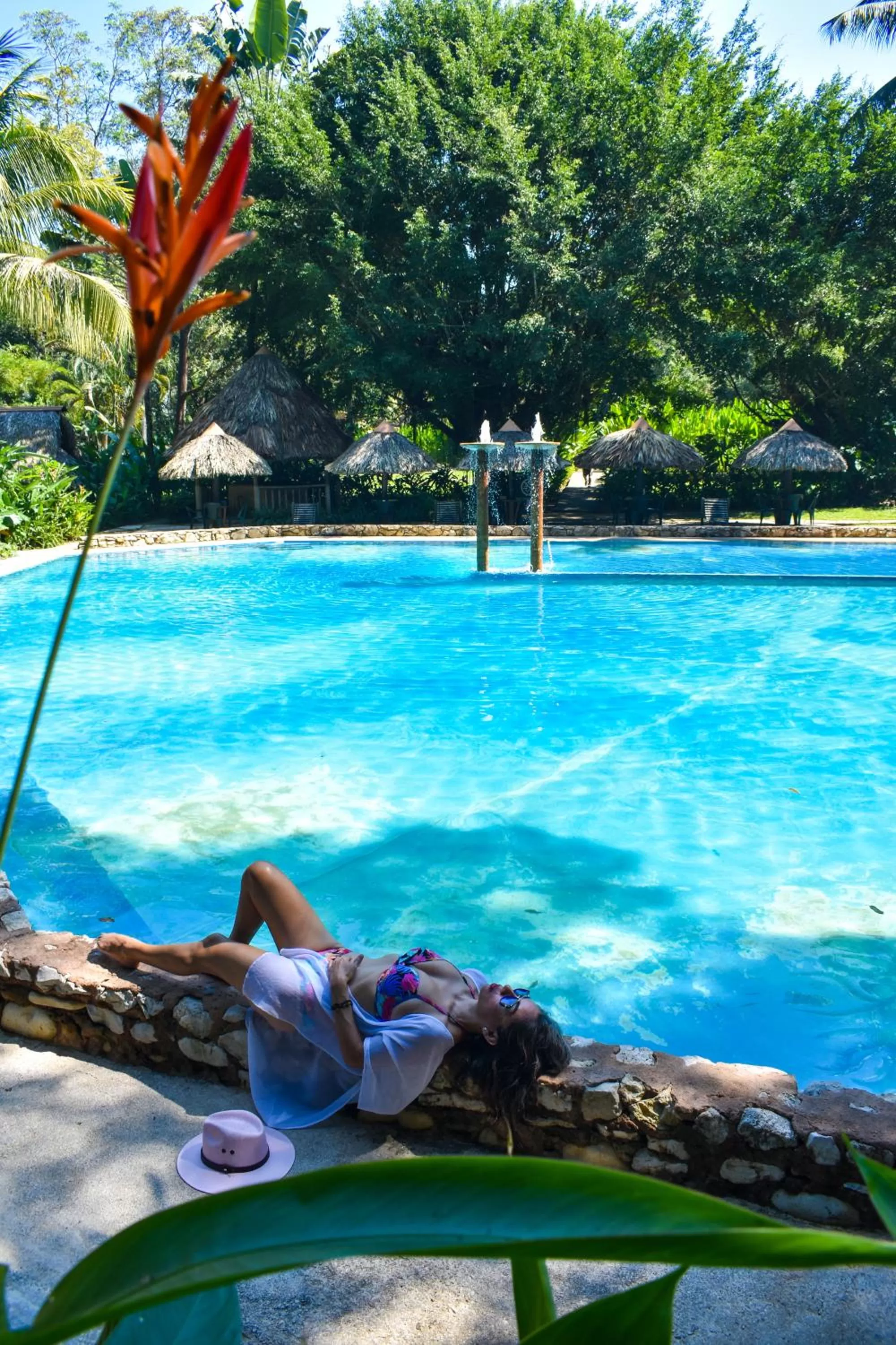 Swimming Pool in Hotel Maya Bell