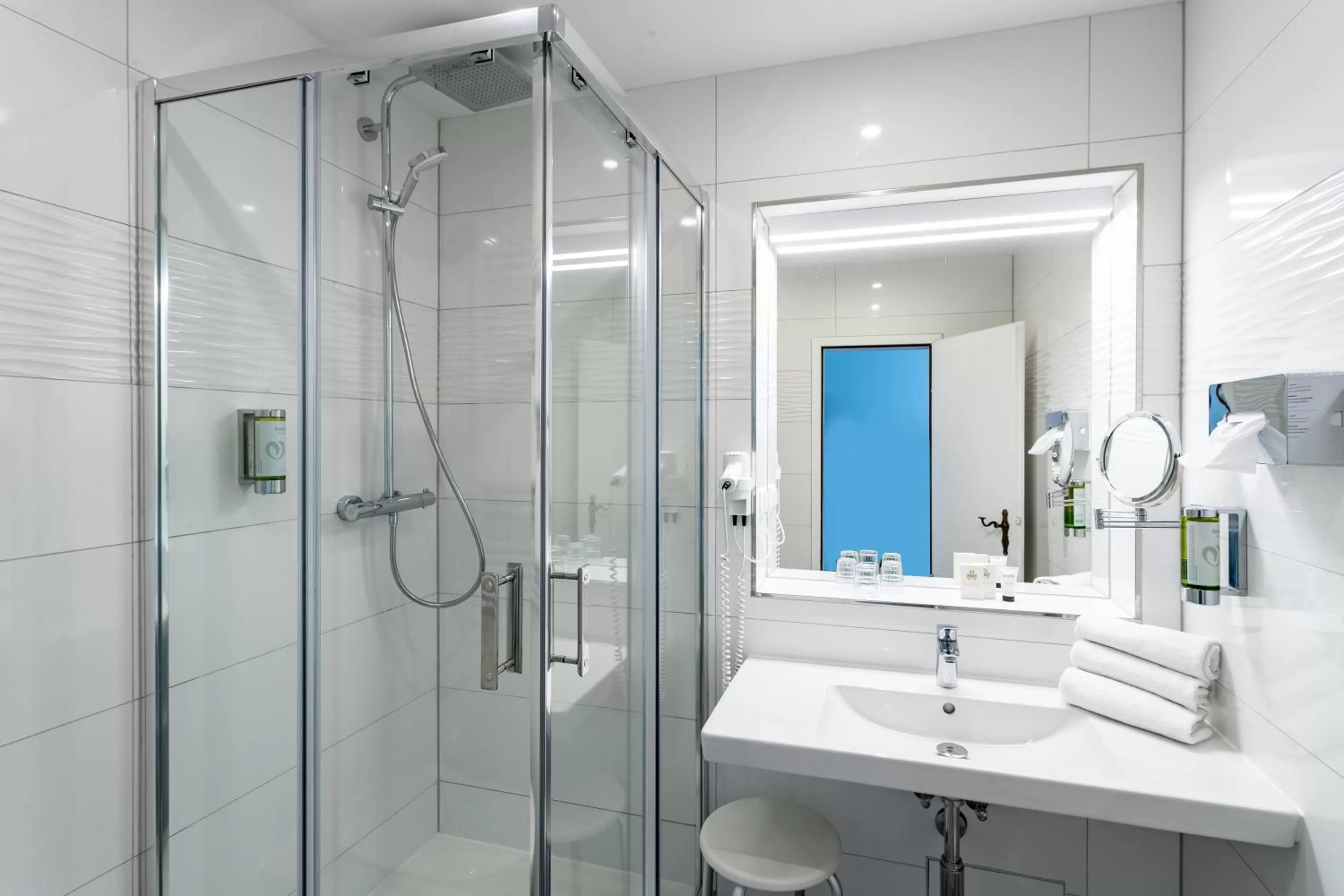 Bathroom in Seehotel Fährhaus