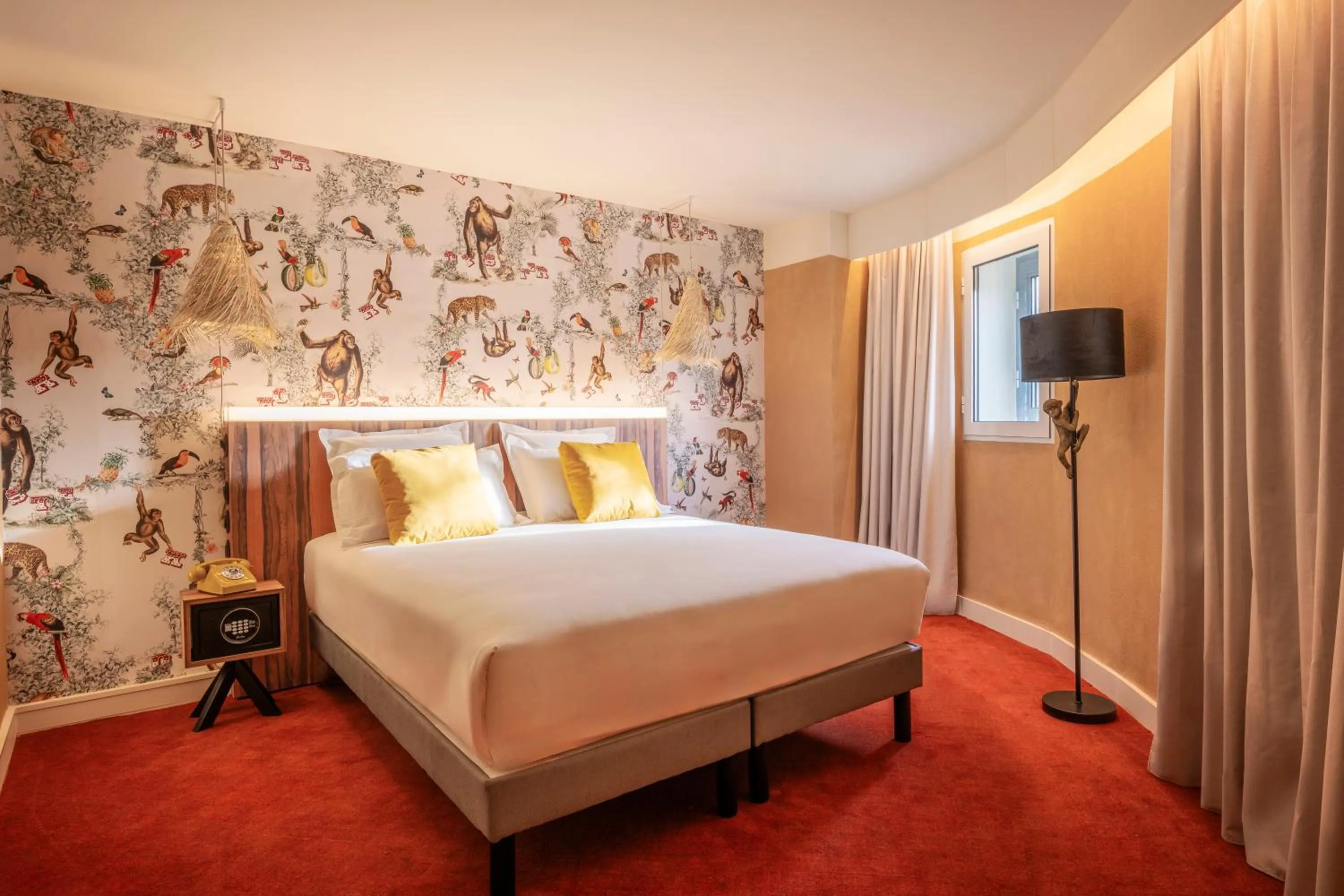 Photo of the whole room, Bed in Kopster Hotel Paris Porte de Versailles
