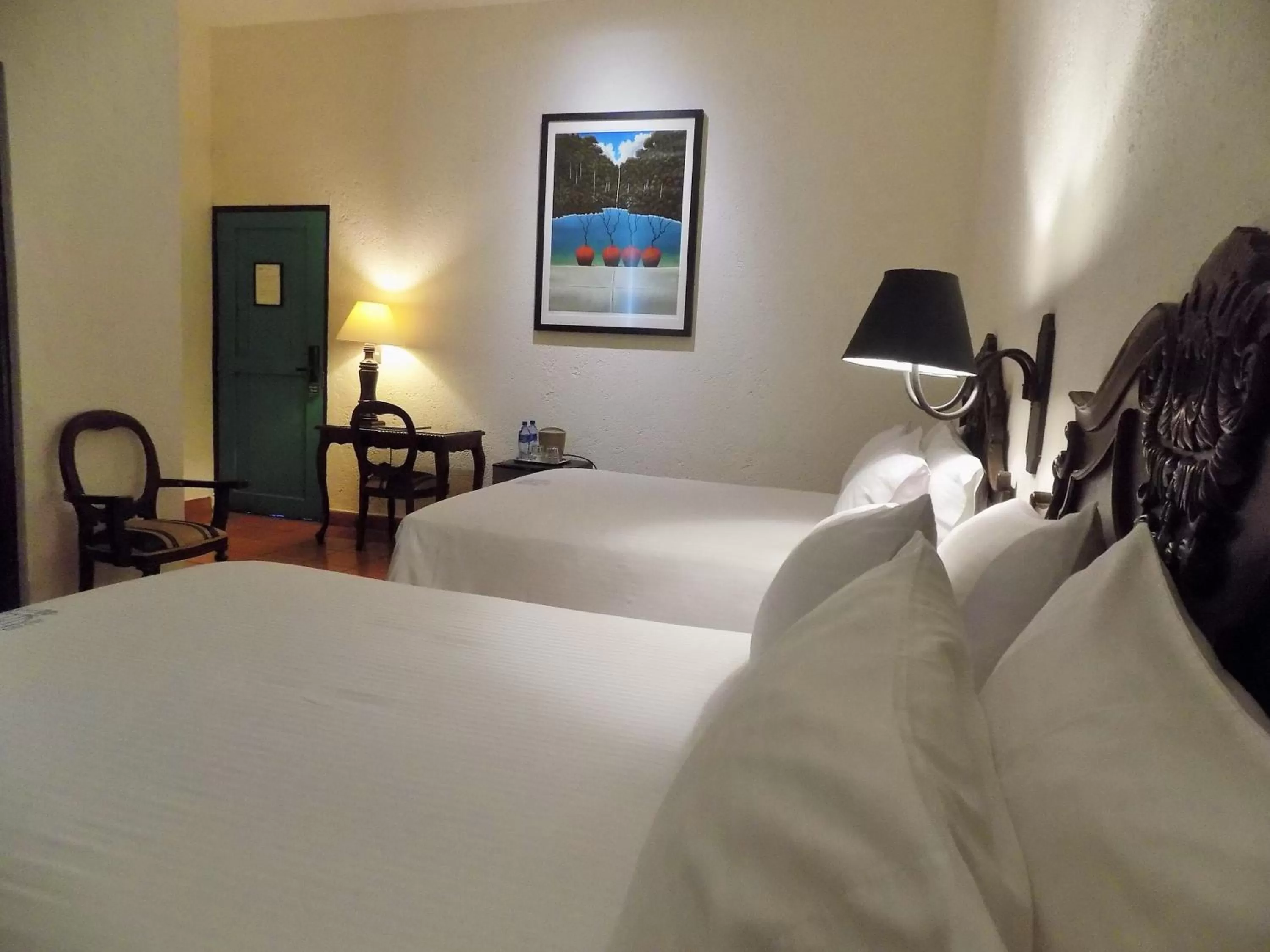 Photo of the whole room, Bed in Hotel El Convento Leon Nicaragua