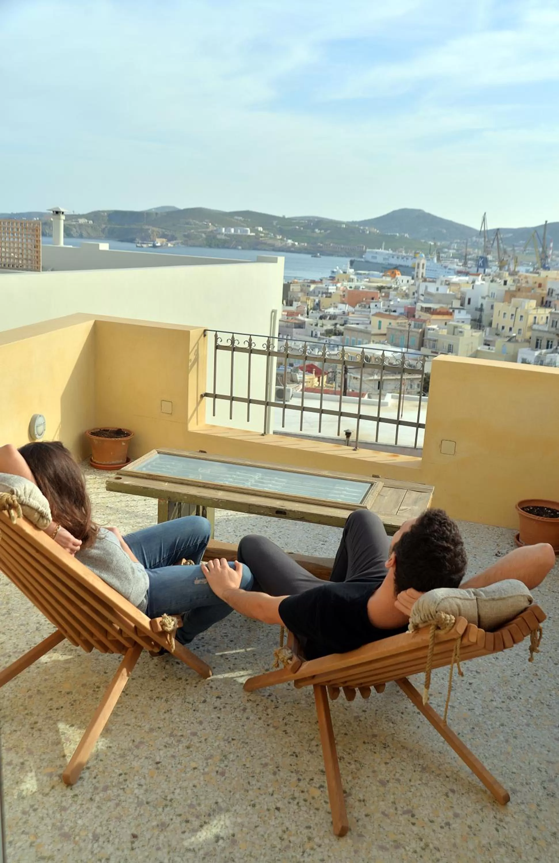 Balcony/Terrace in 1901 Hermoupolis