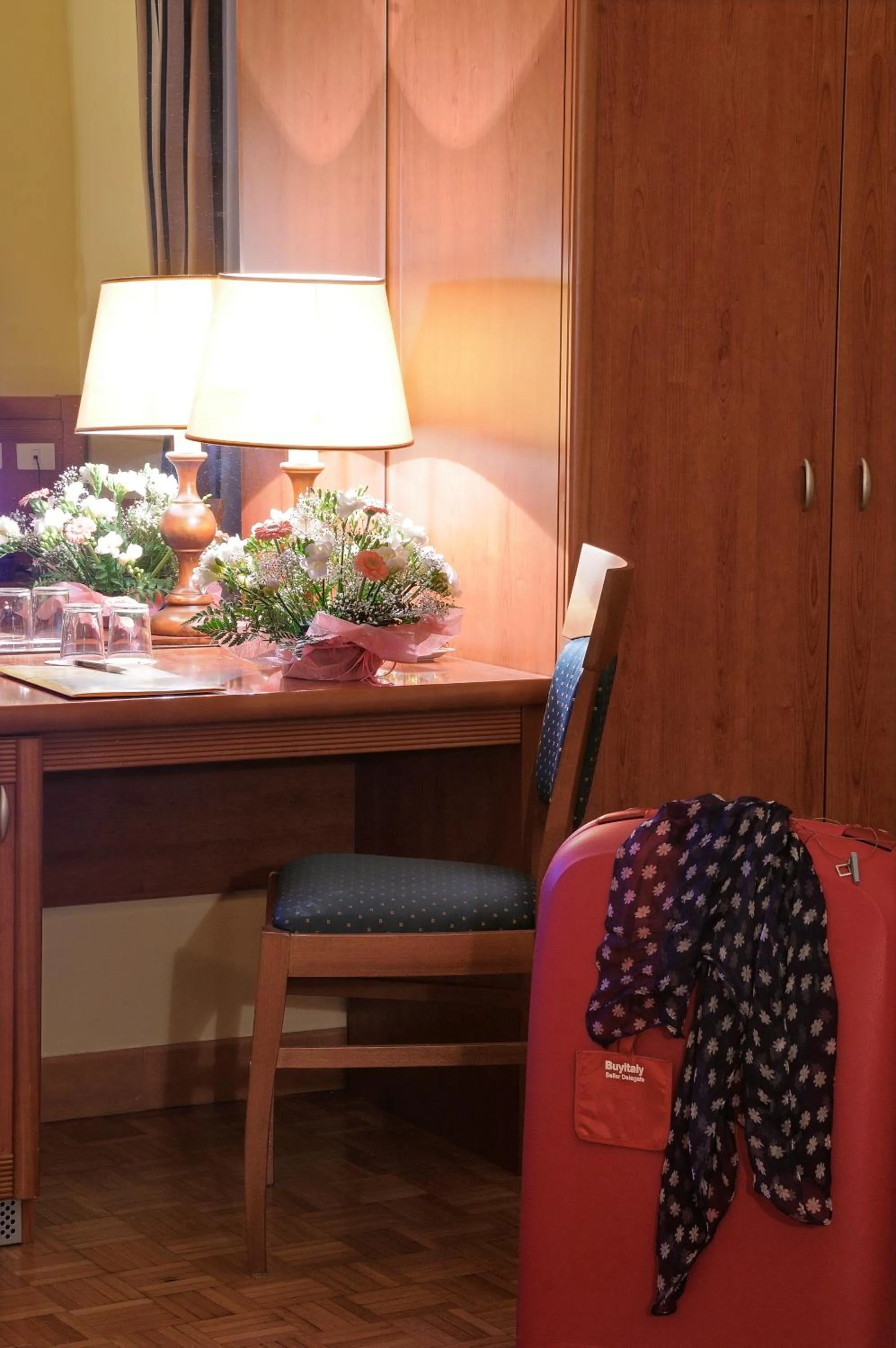 Decorative detail in Grand Hotel Italia