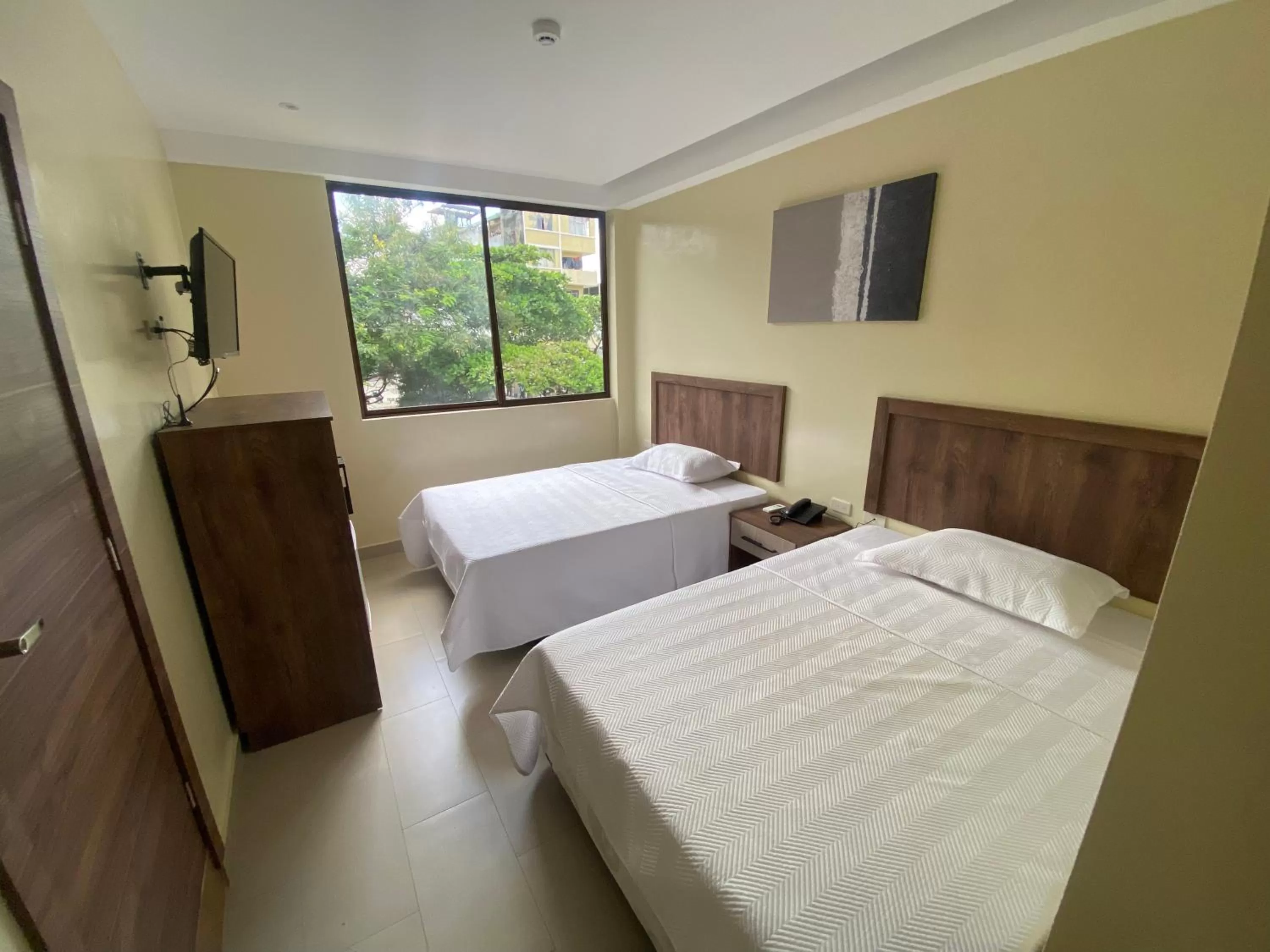 TV and multimedia, Bed in Hotel Sada