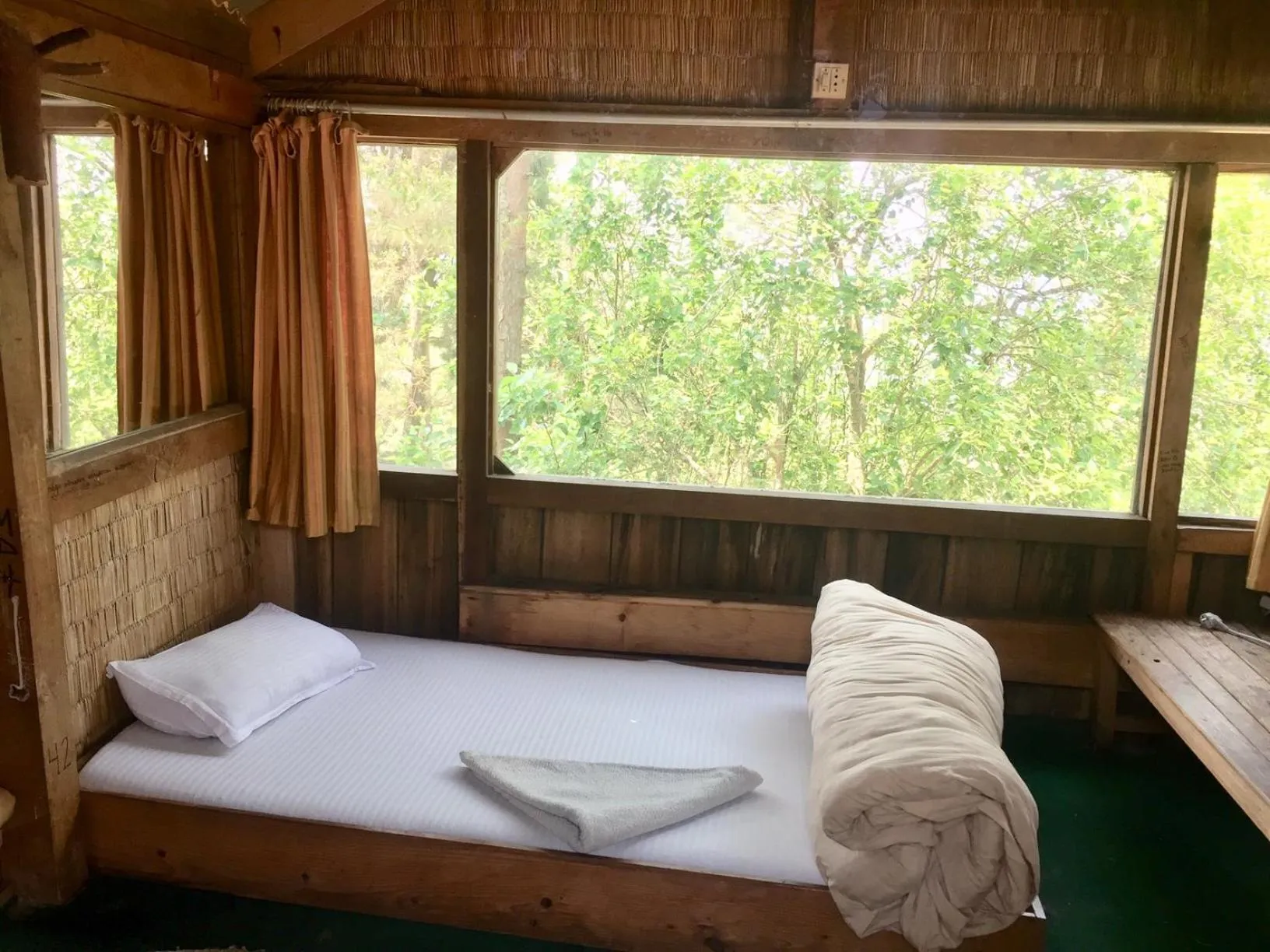 Bed in Hotel At The End Of The Universe