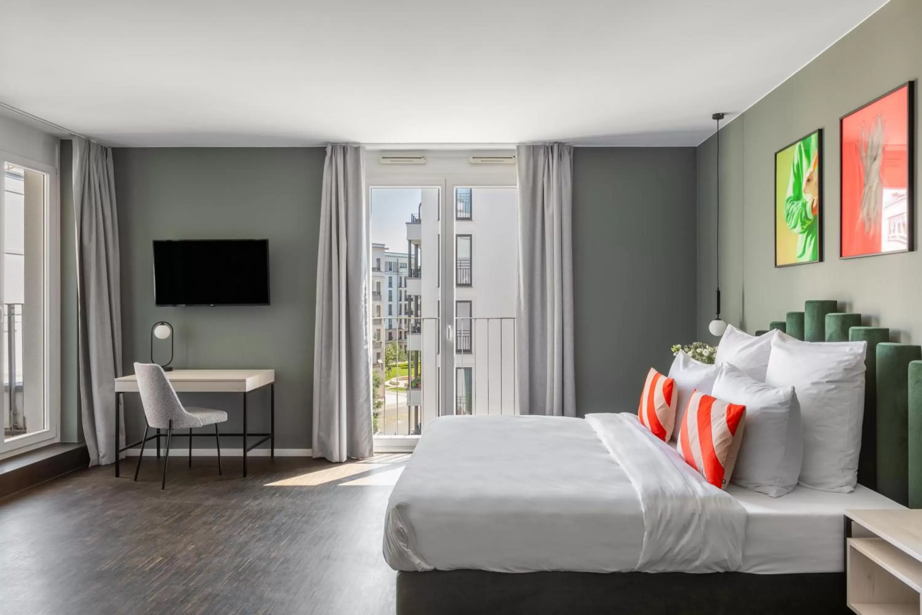 Extra Large Studio with Kitchenette, Balcony and Sofa Bed in Numa Berlin Boxer Extra Large Studio with Kitchenette, Balcony and Sofa Bed in Numa Berlin Boxer