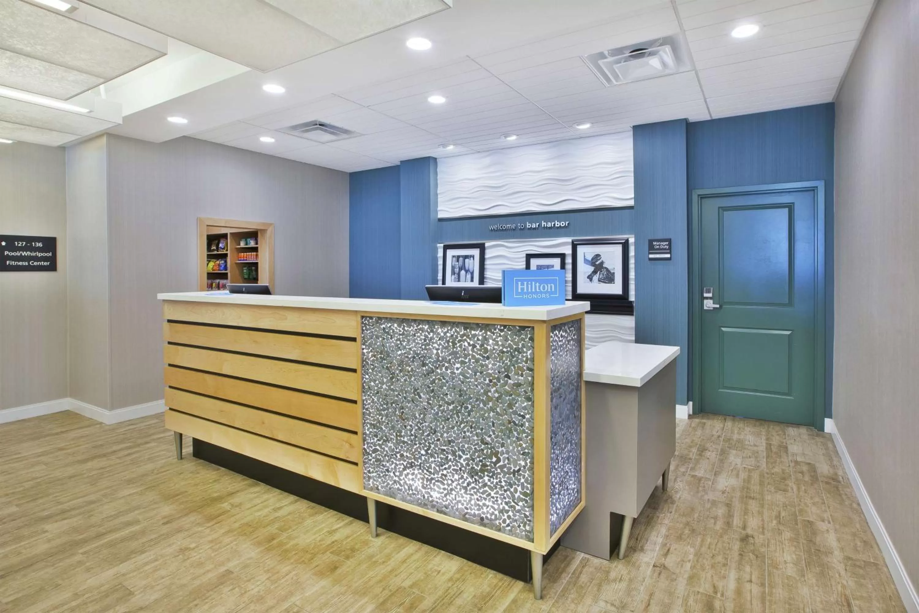 Lobby or reception in Hampton Inn Bar Harbor