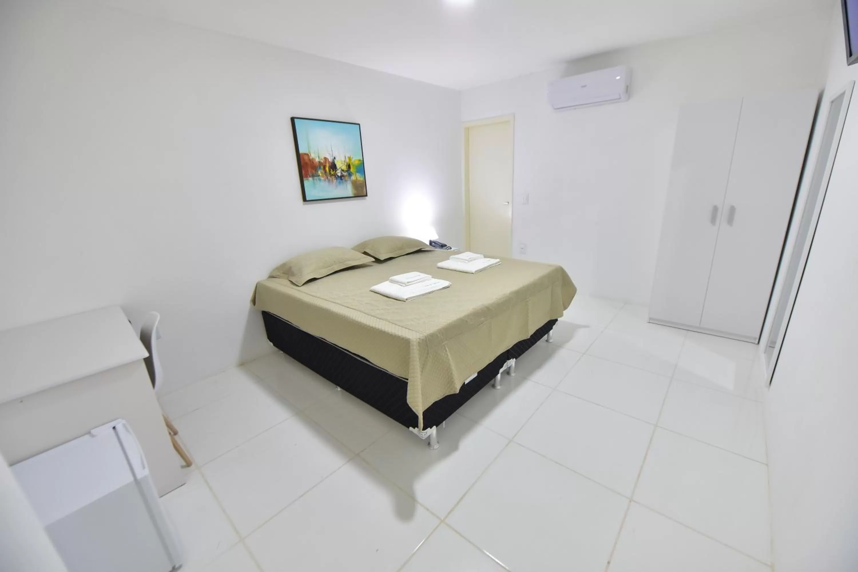 Bed in LIVE IN FORTALEZA HOTEL