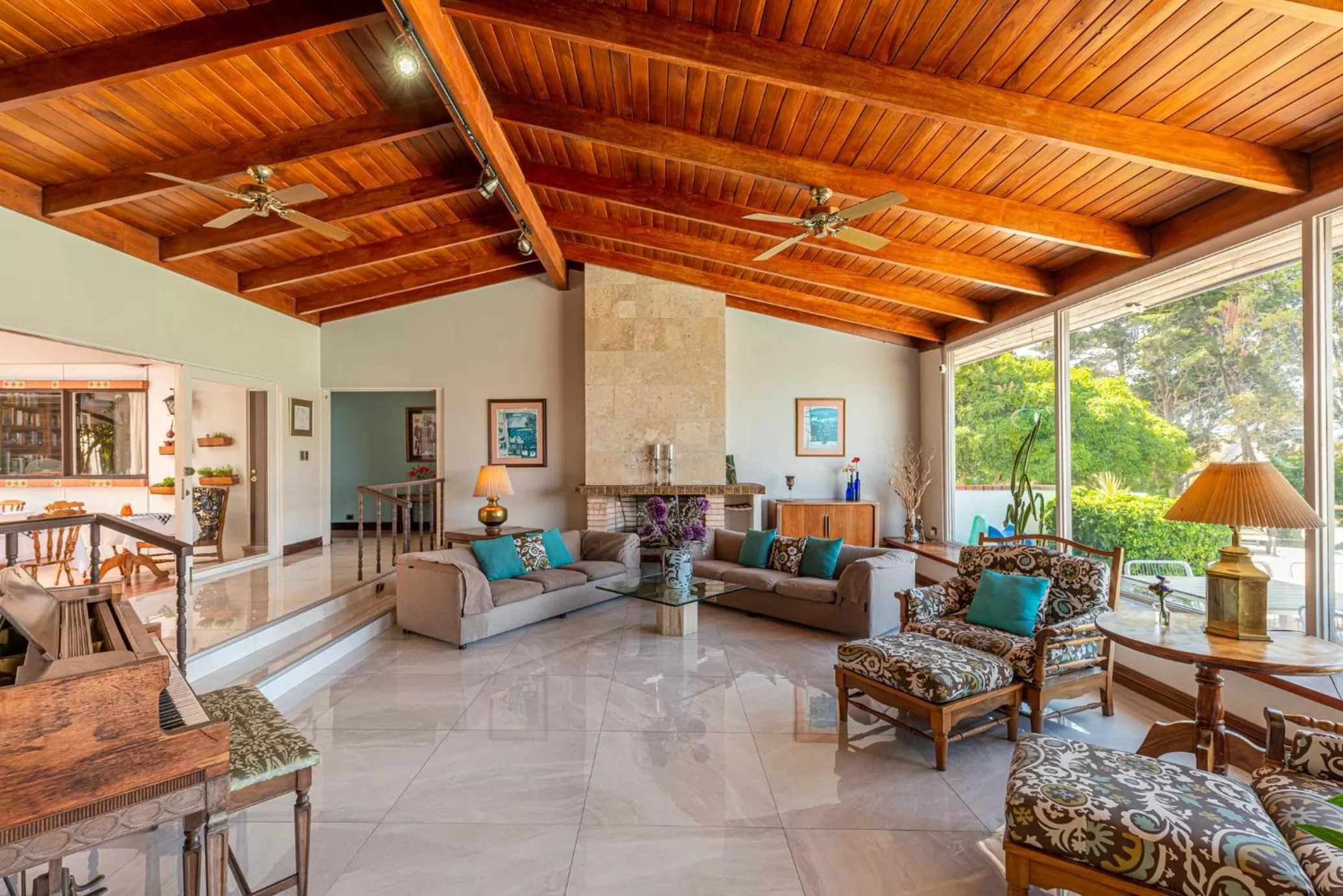 Living room in Posada el Quijote