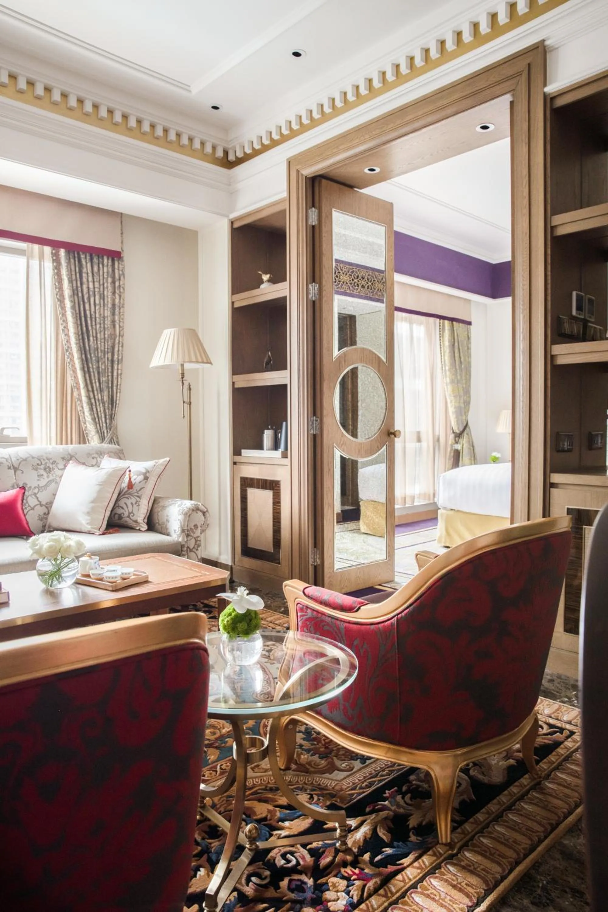 Coffee/tea facilities, Bed in Jumeirah Living Guangzhou