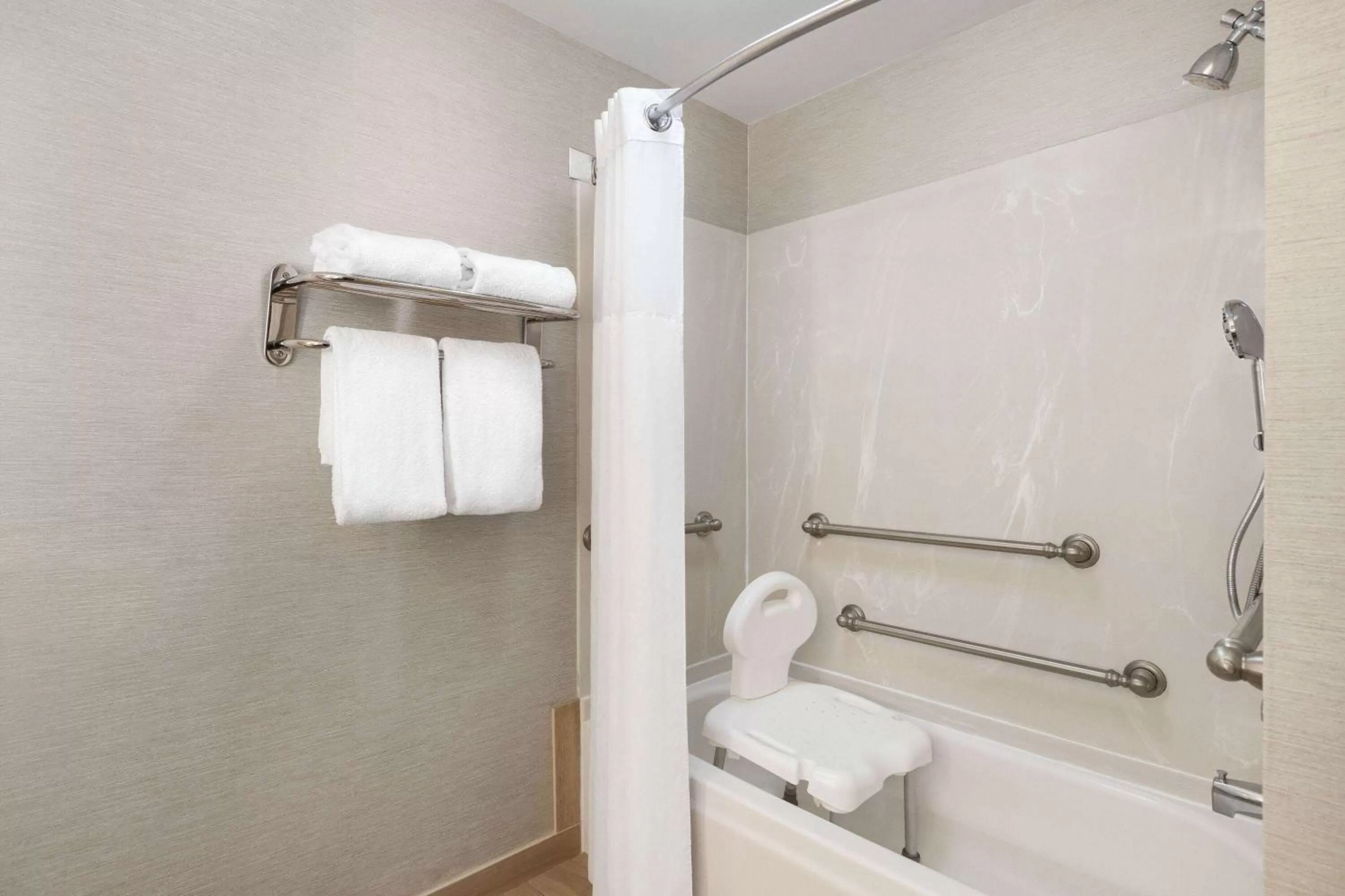 Shower in Wingate by Wyndham Port Wentworth Savannah Area