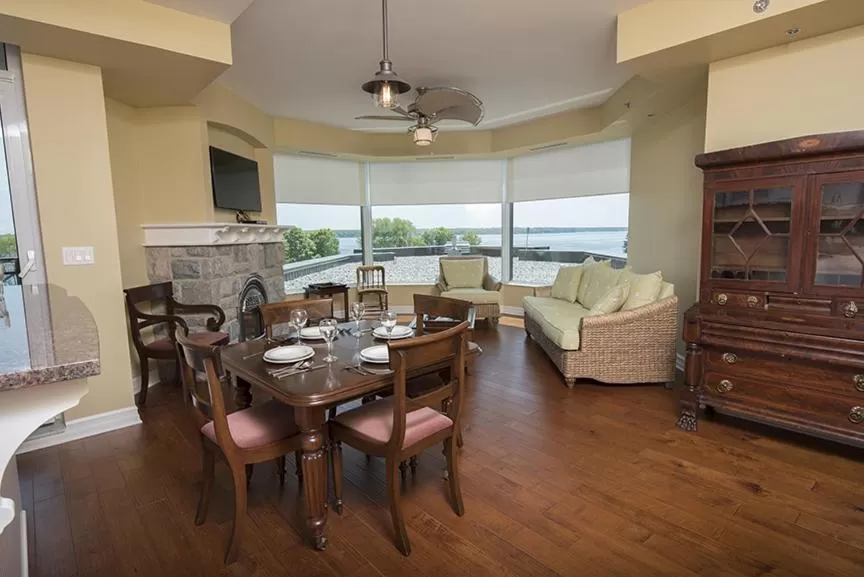 Dining Area in Tall Ships Landing Coastal Resort