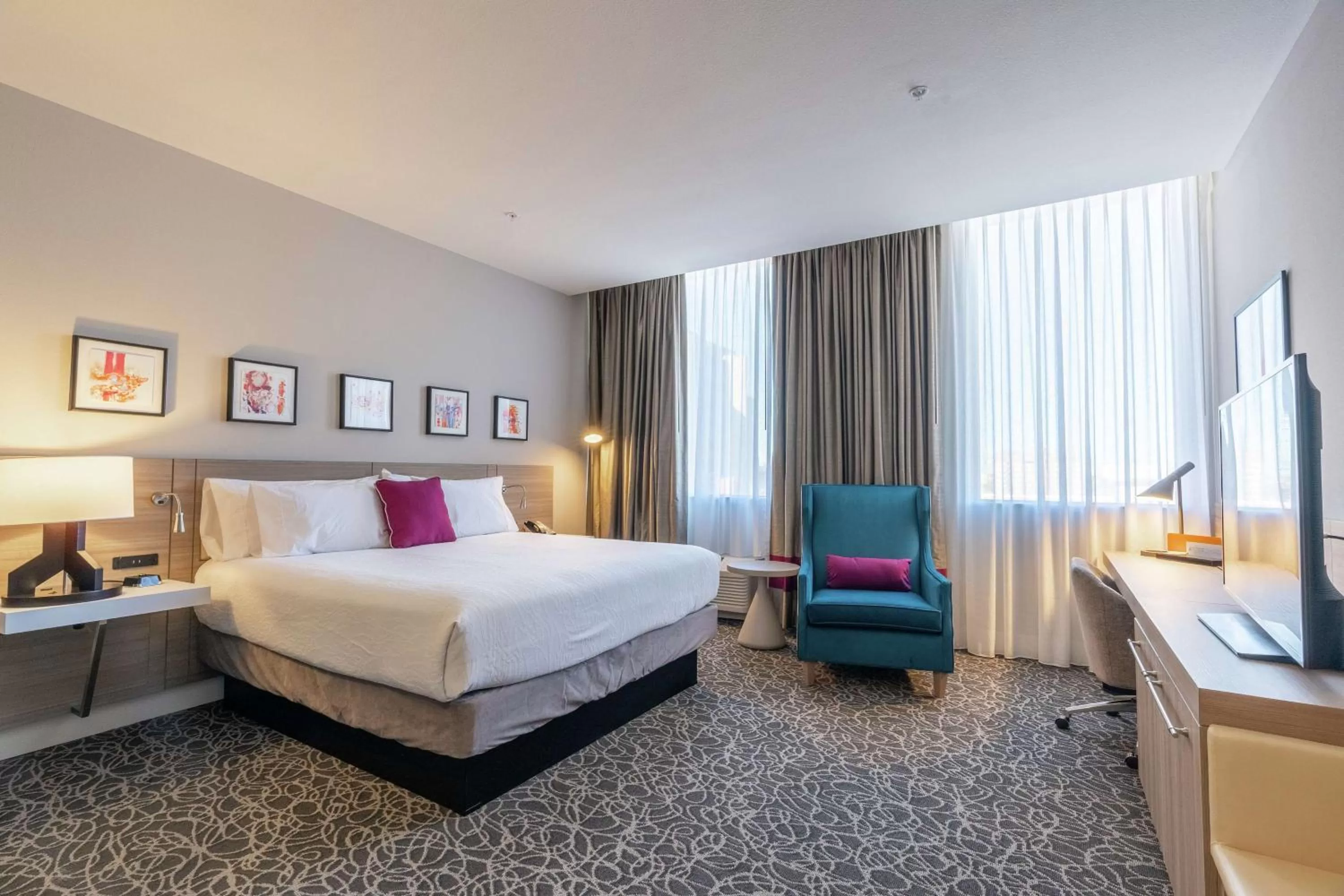 Bedroom, Bed in Hilton Garden Inn Wichita Downtown, Ks