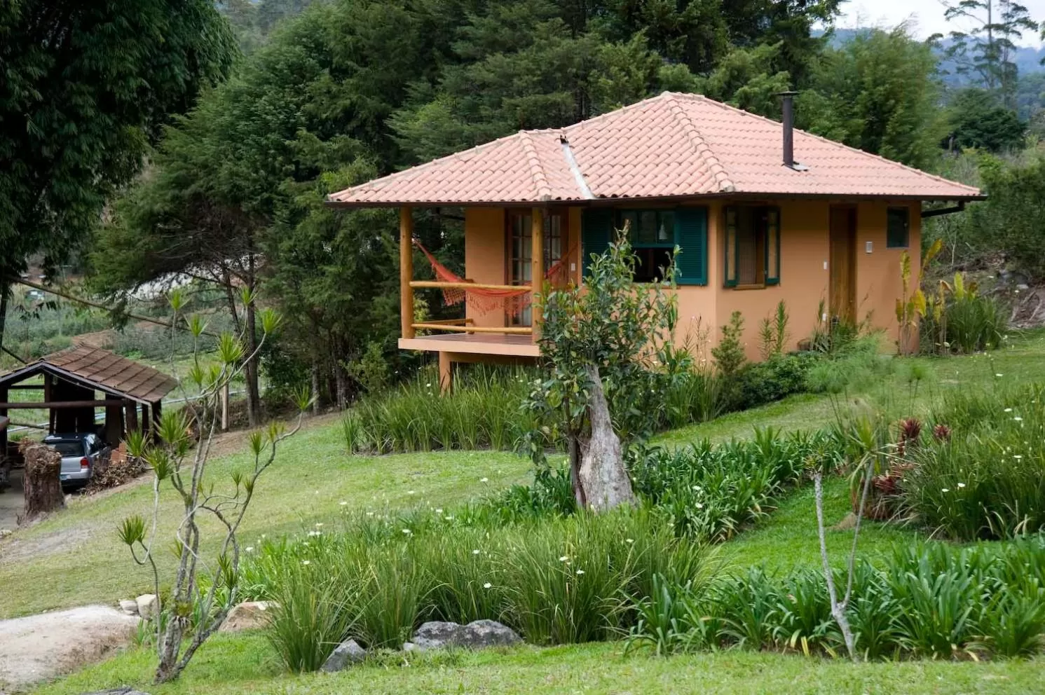 Garden in Pousada Mariza