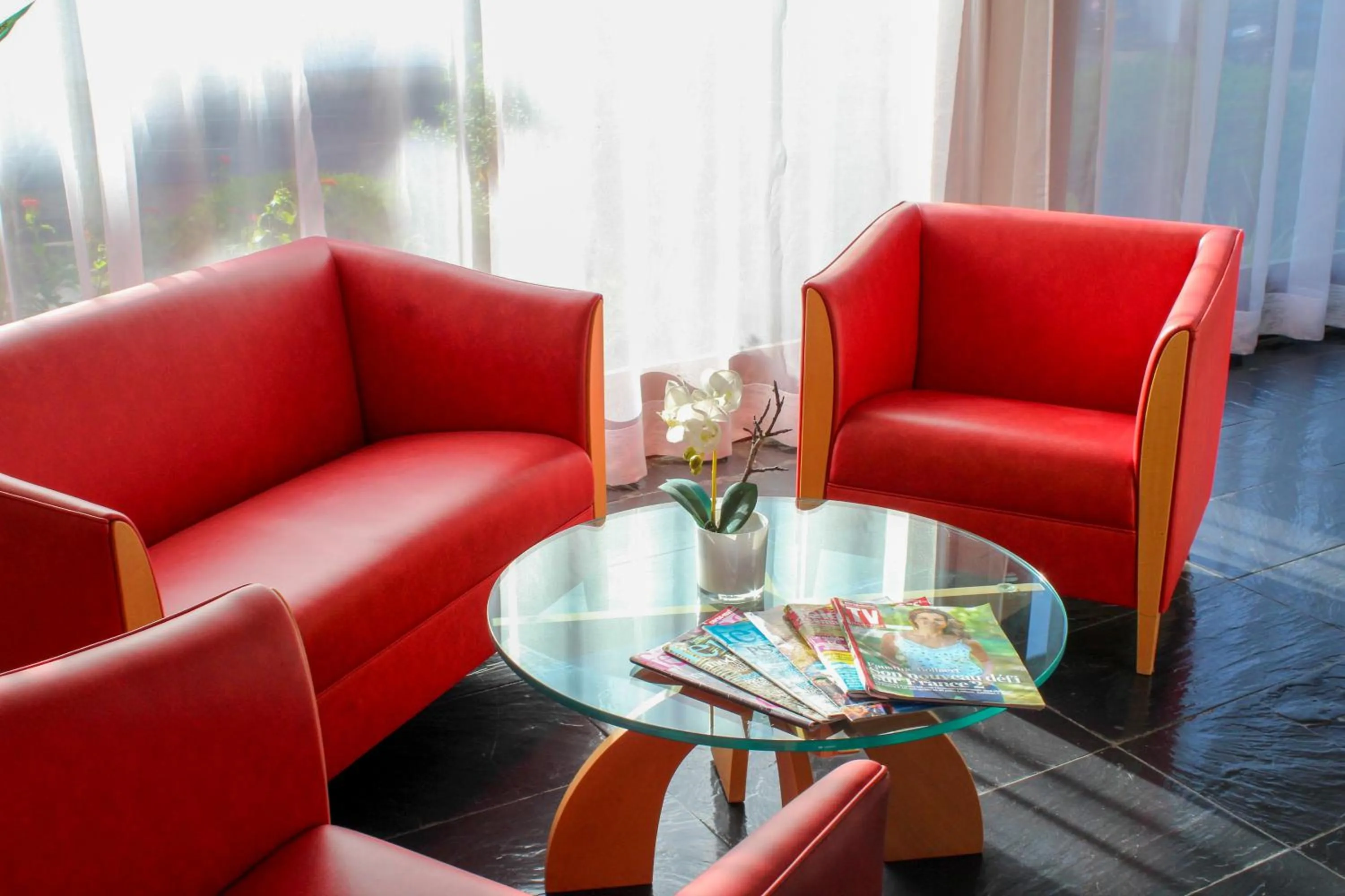 Lobby or reception in Hotel Roc E Mare