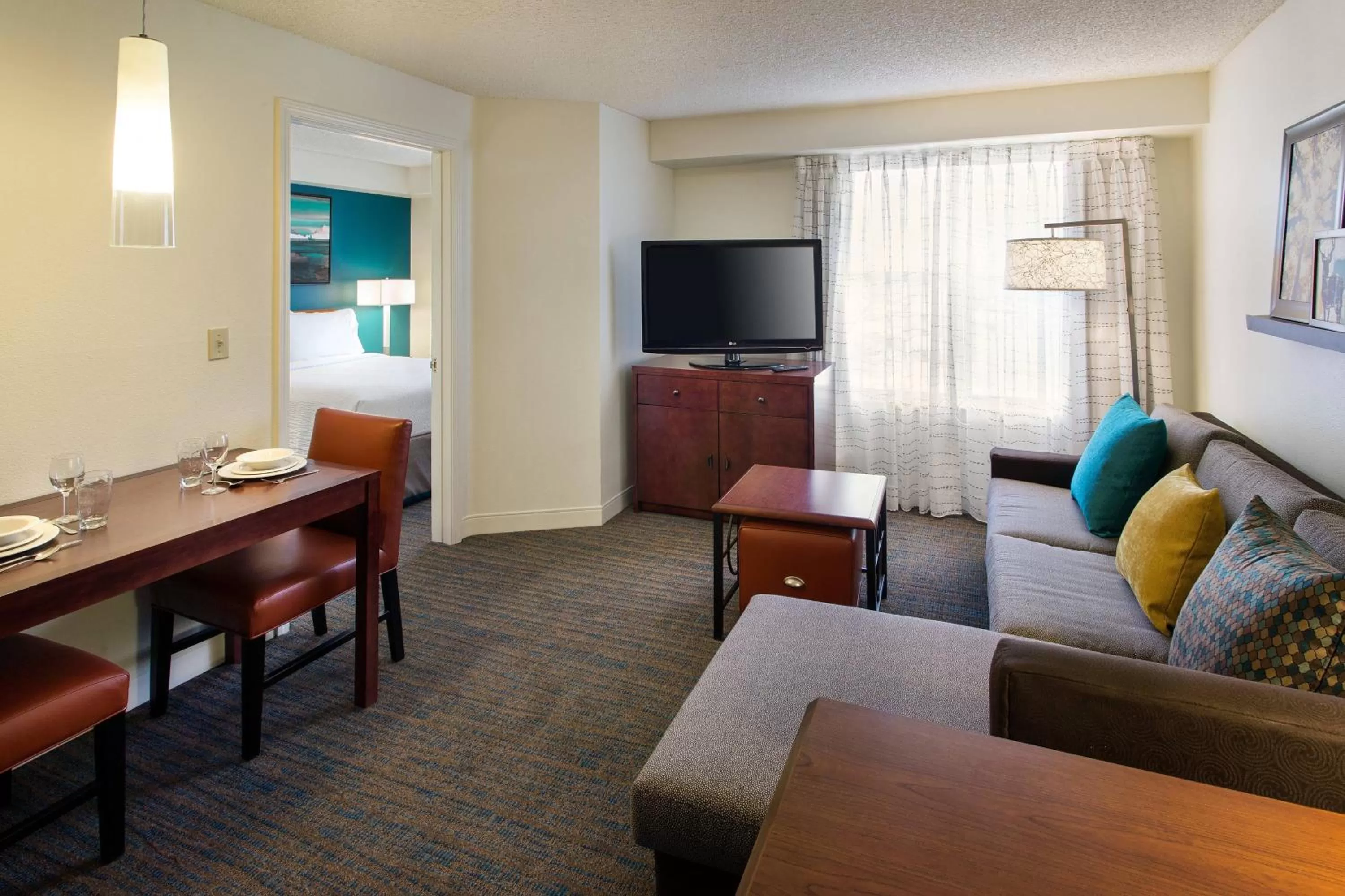 One-Bedroom, 2 Room Suite with Sofa Bed – Hearing Accessible in Residence Inn Salt Lake City Cottonwood