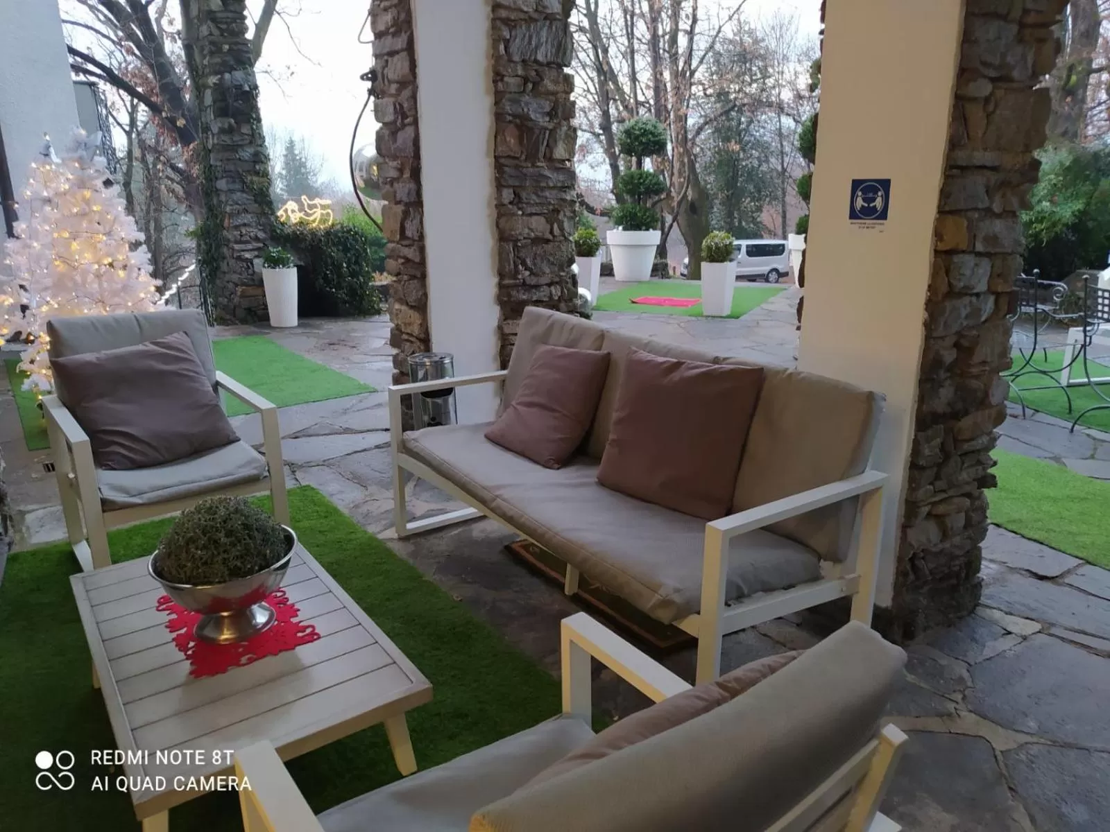 Patio in "La Selvetta" bed and breakfast