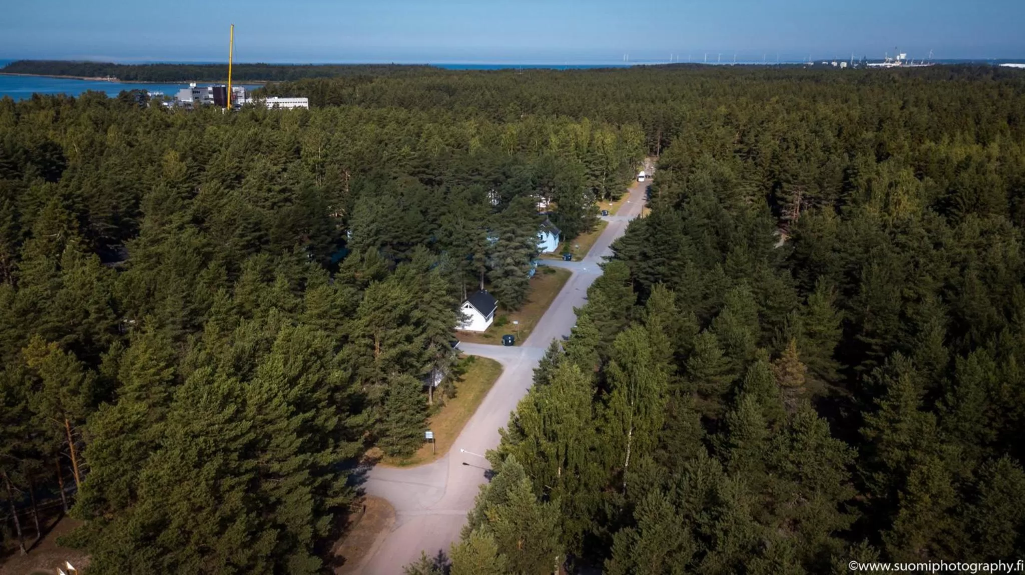 Property building in Yyteri Holiday Cottages