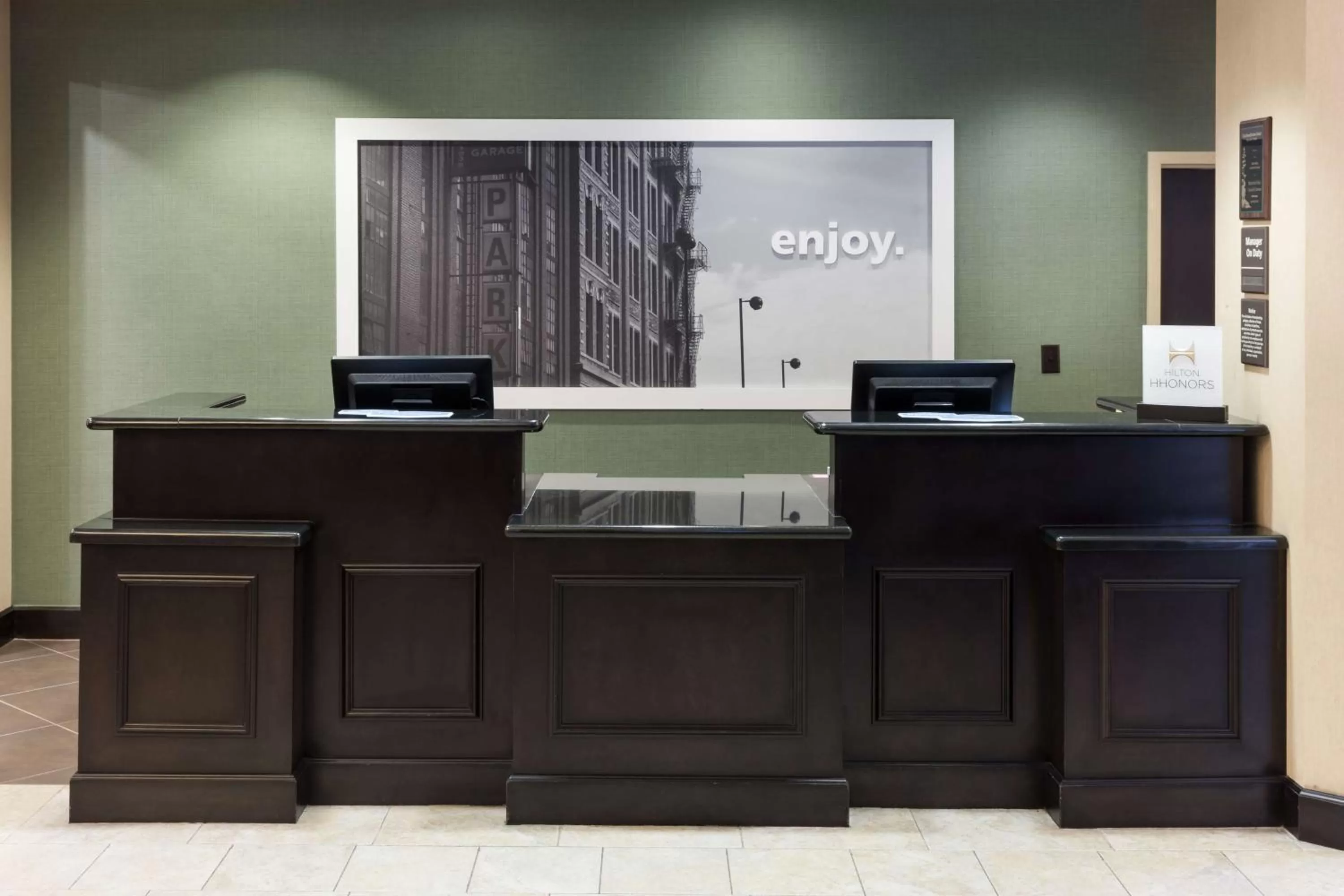 Lobby or reception in Hampton Inn & Suites Gainesville Downtown