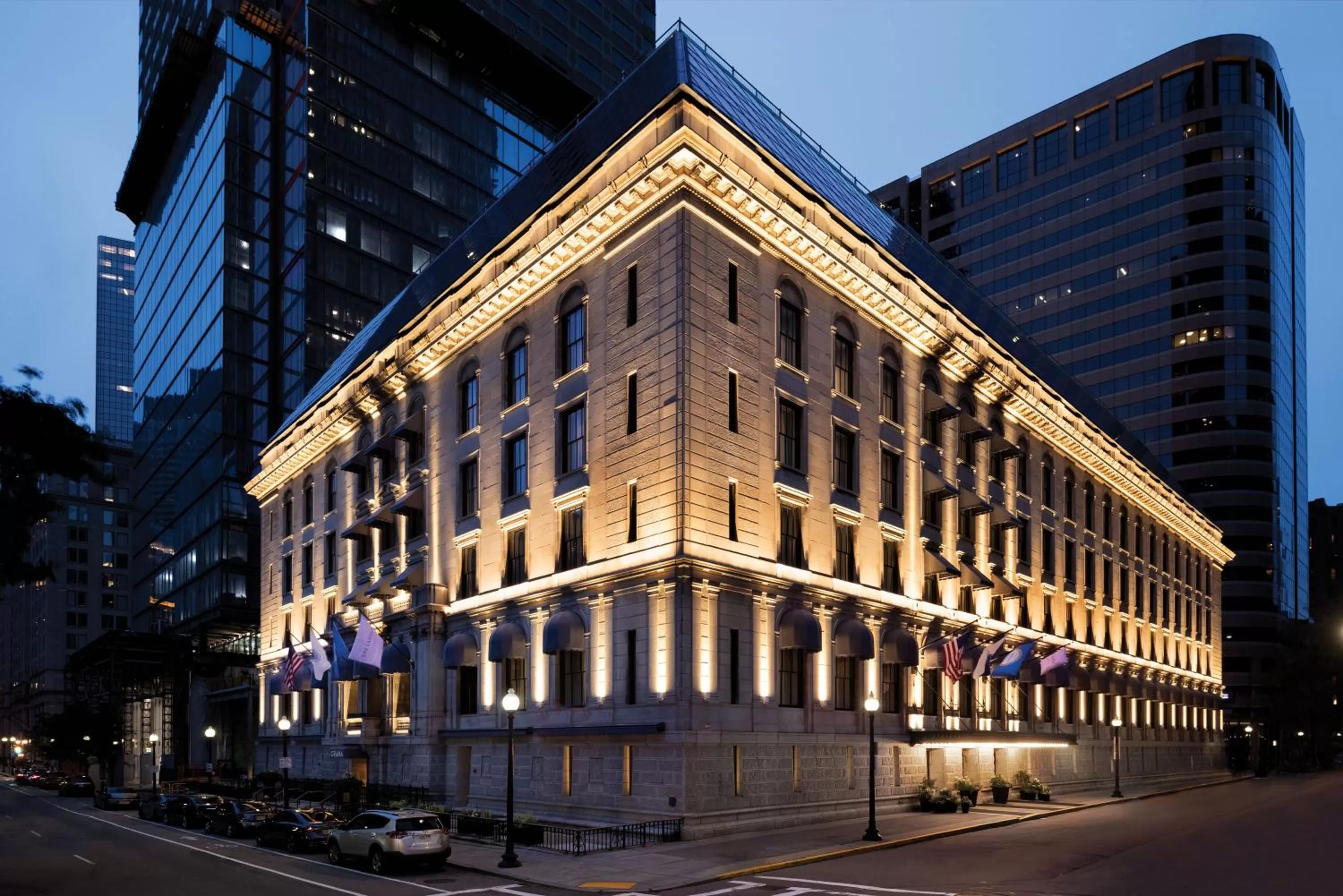Property building in The Langham, Boston