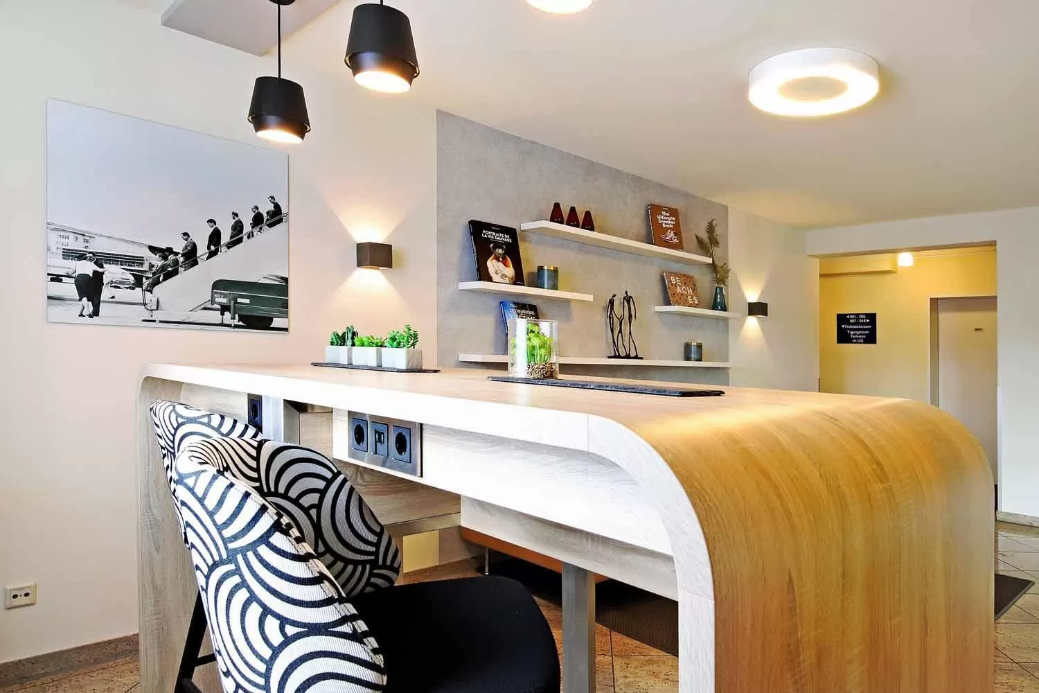 Lobby or reception in Tulip Inn Frankfurt Airport