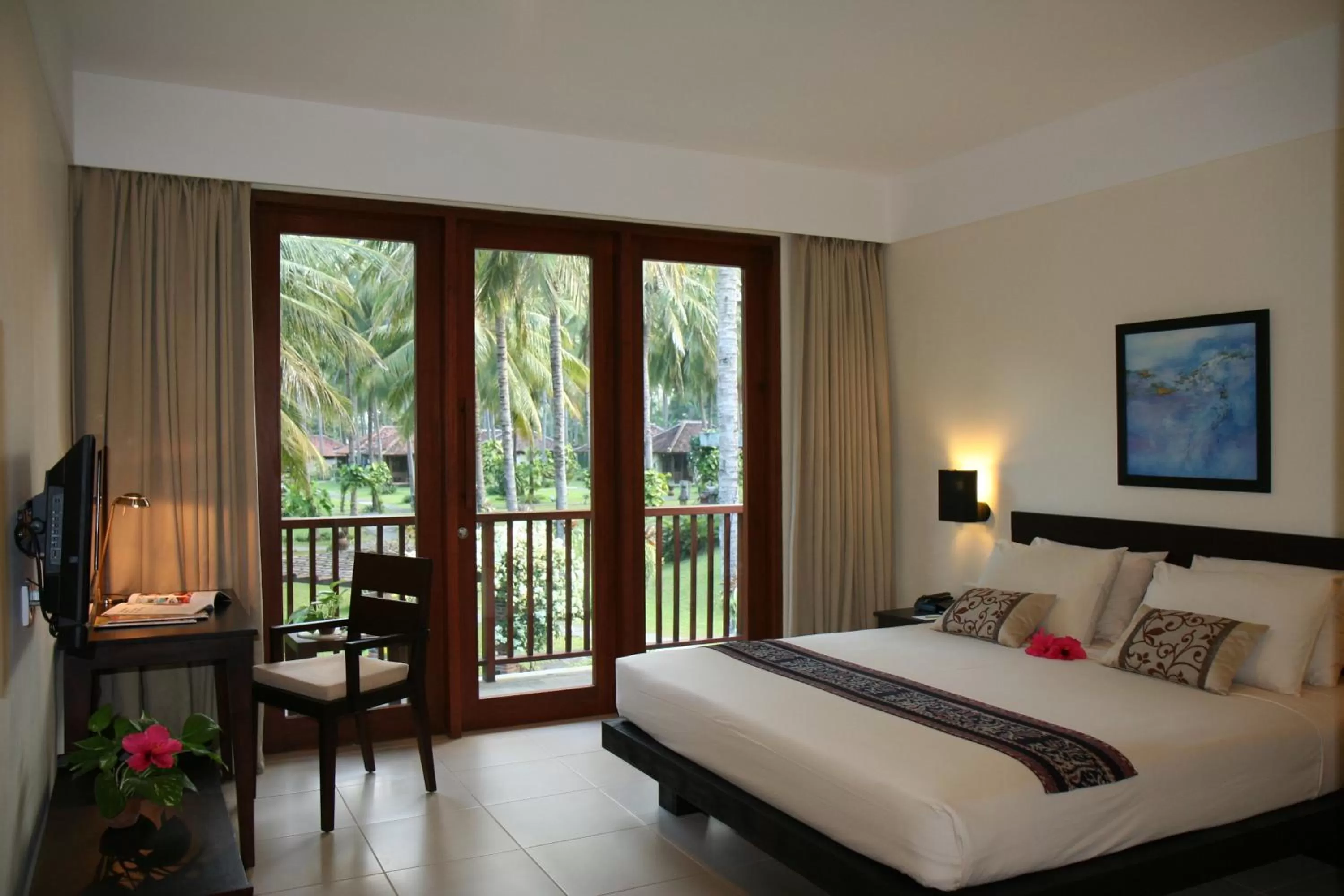 Photo of the whole room, Bed in Ketapang Indah Hotel