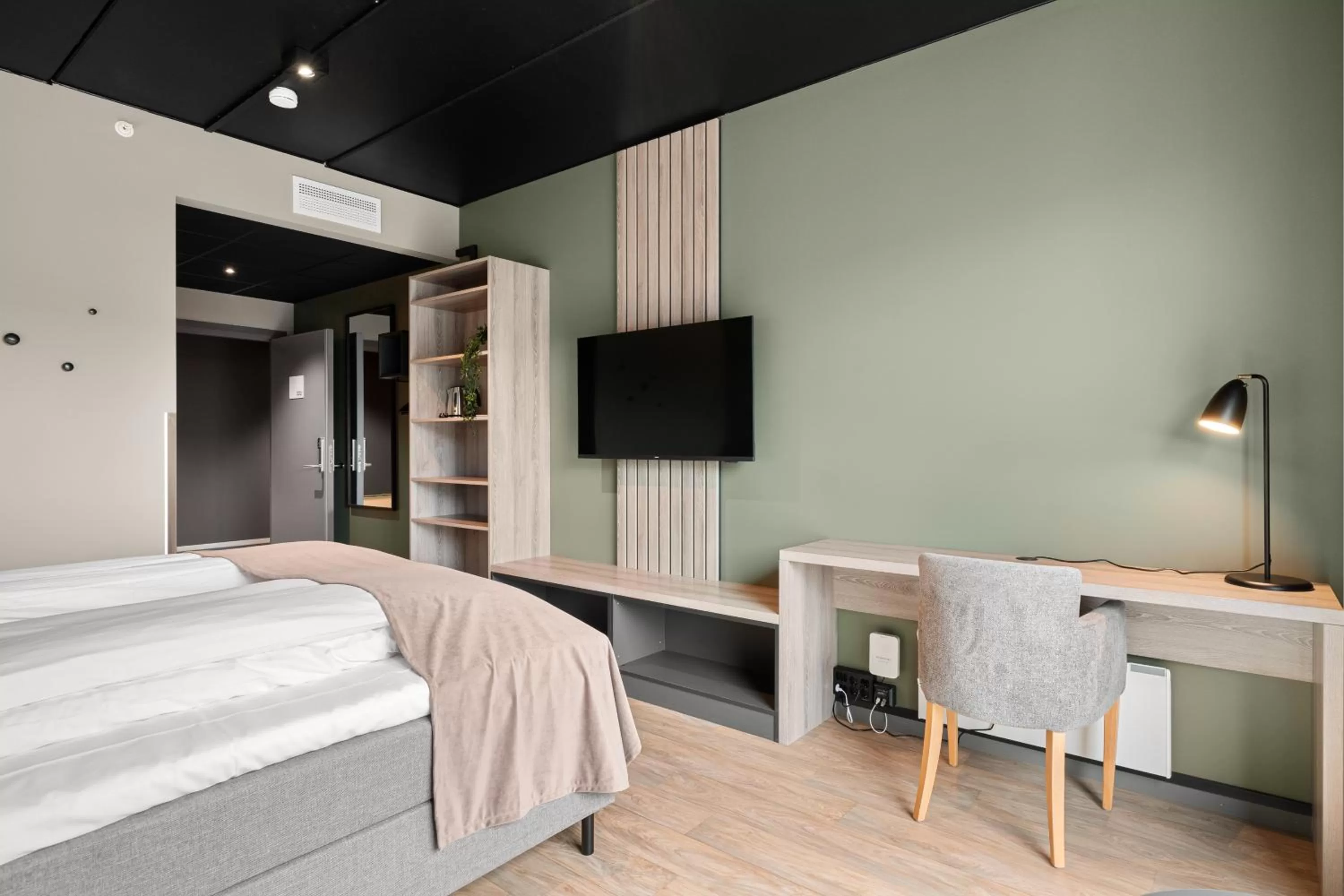 Bed in Hotell Jæren