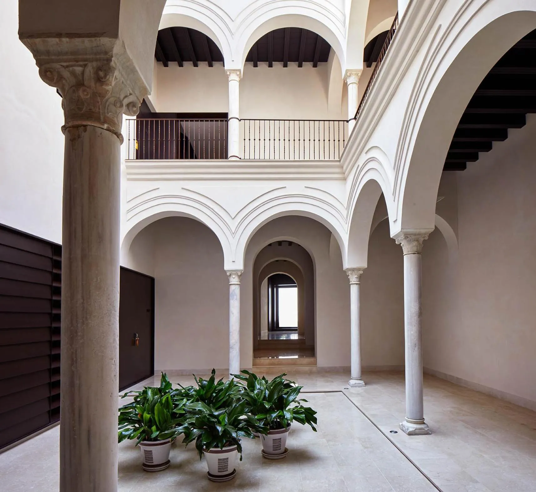 Patio in Hotel Posada del Lucero