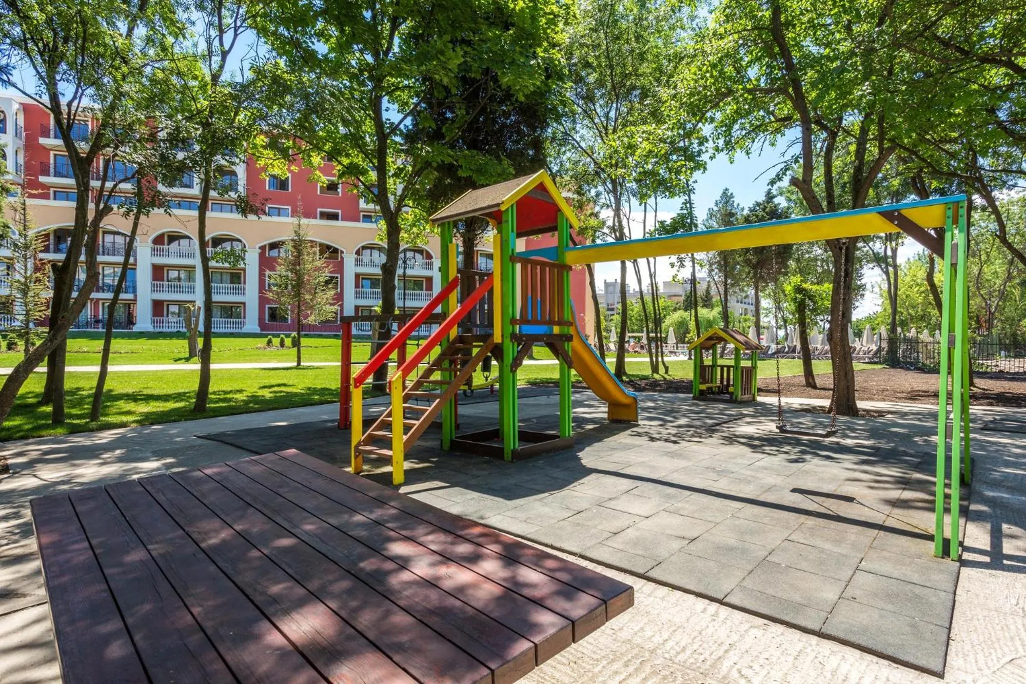 Children play ground in Festa Via Pontica