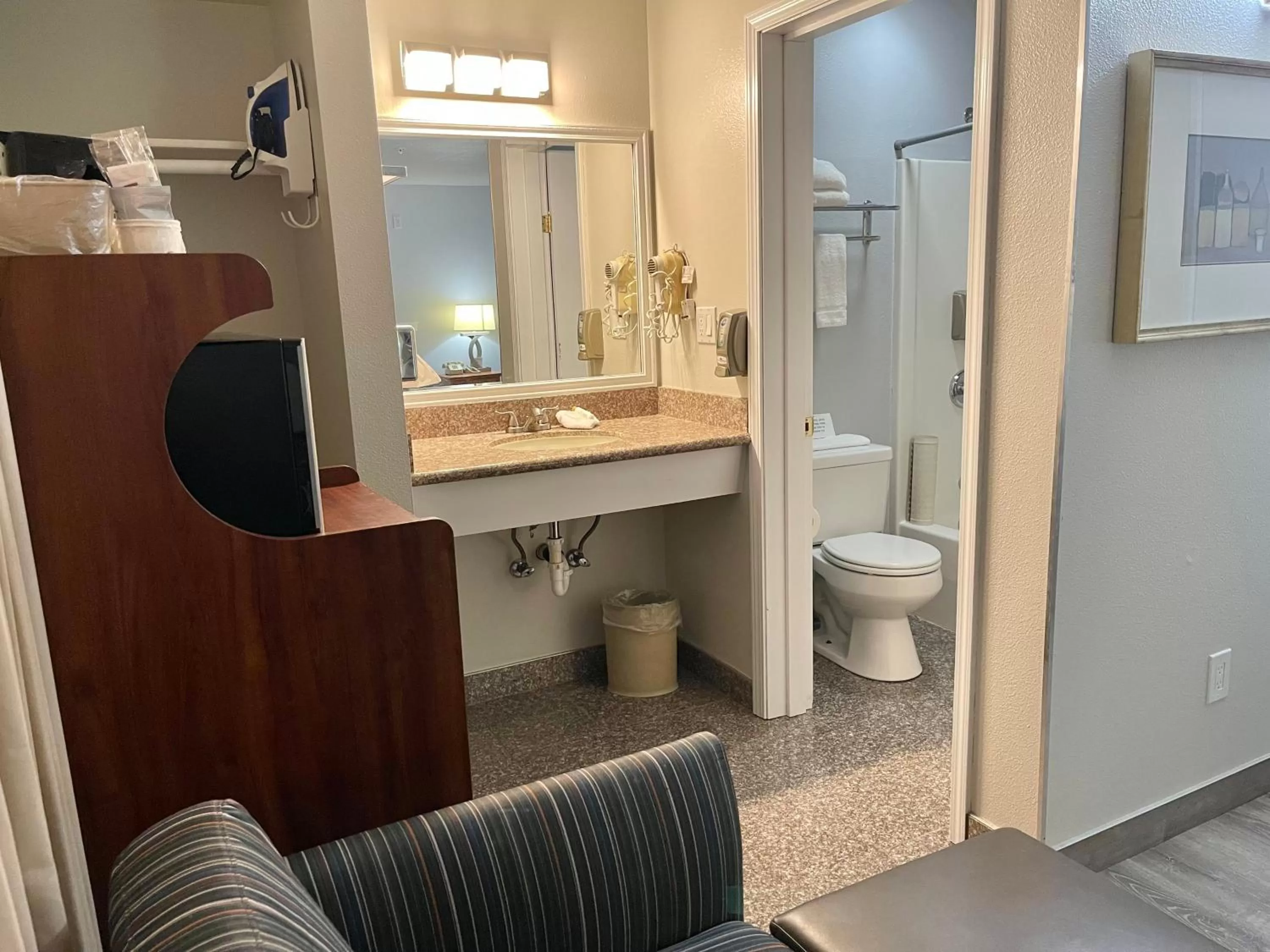 Bathroom in Americas Inn & Suite