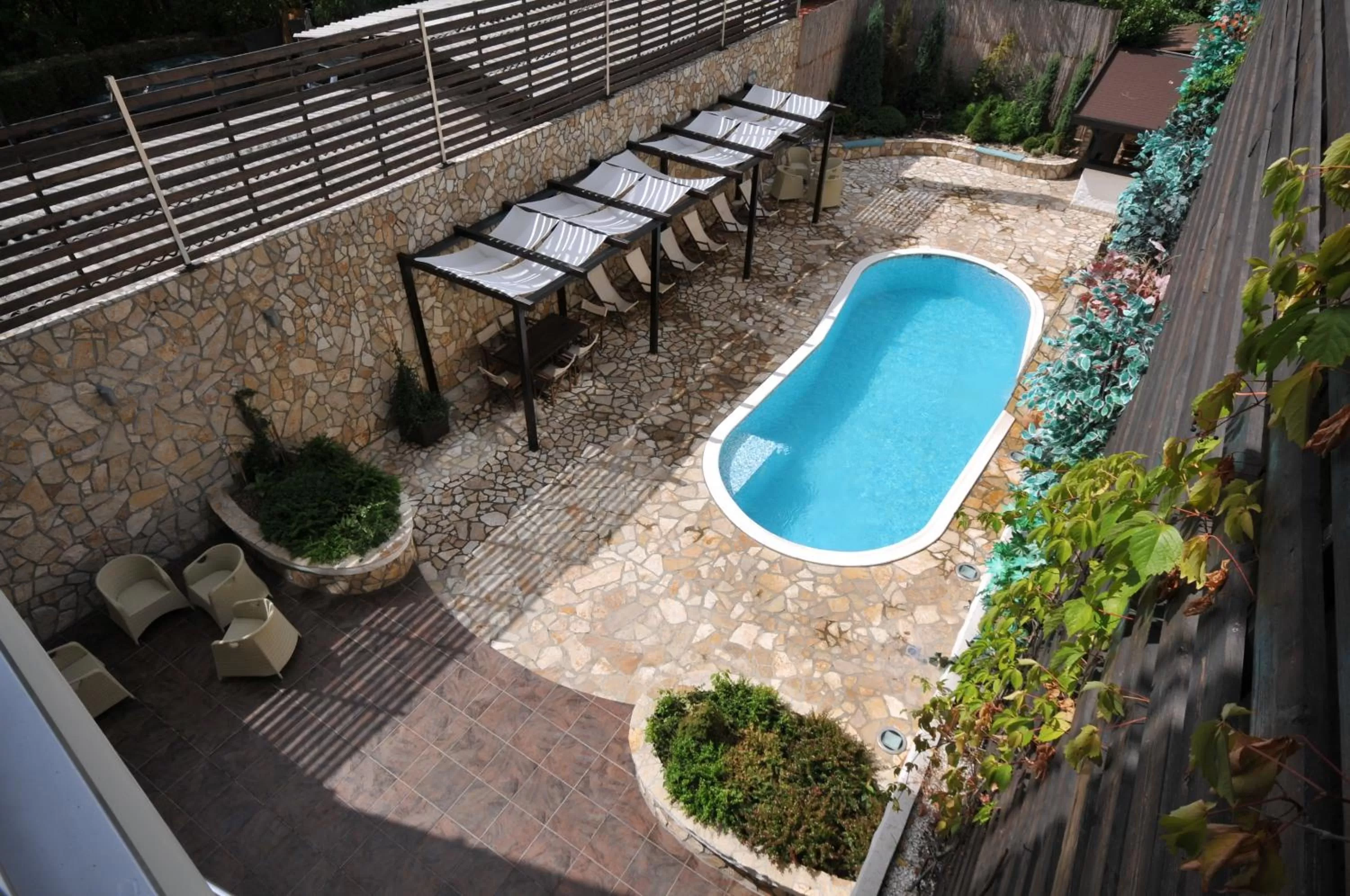 Swimming pool, Pool View in Belgrade Boutique House