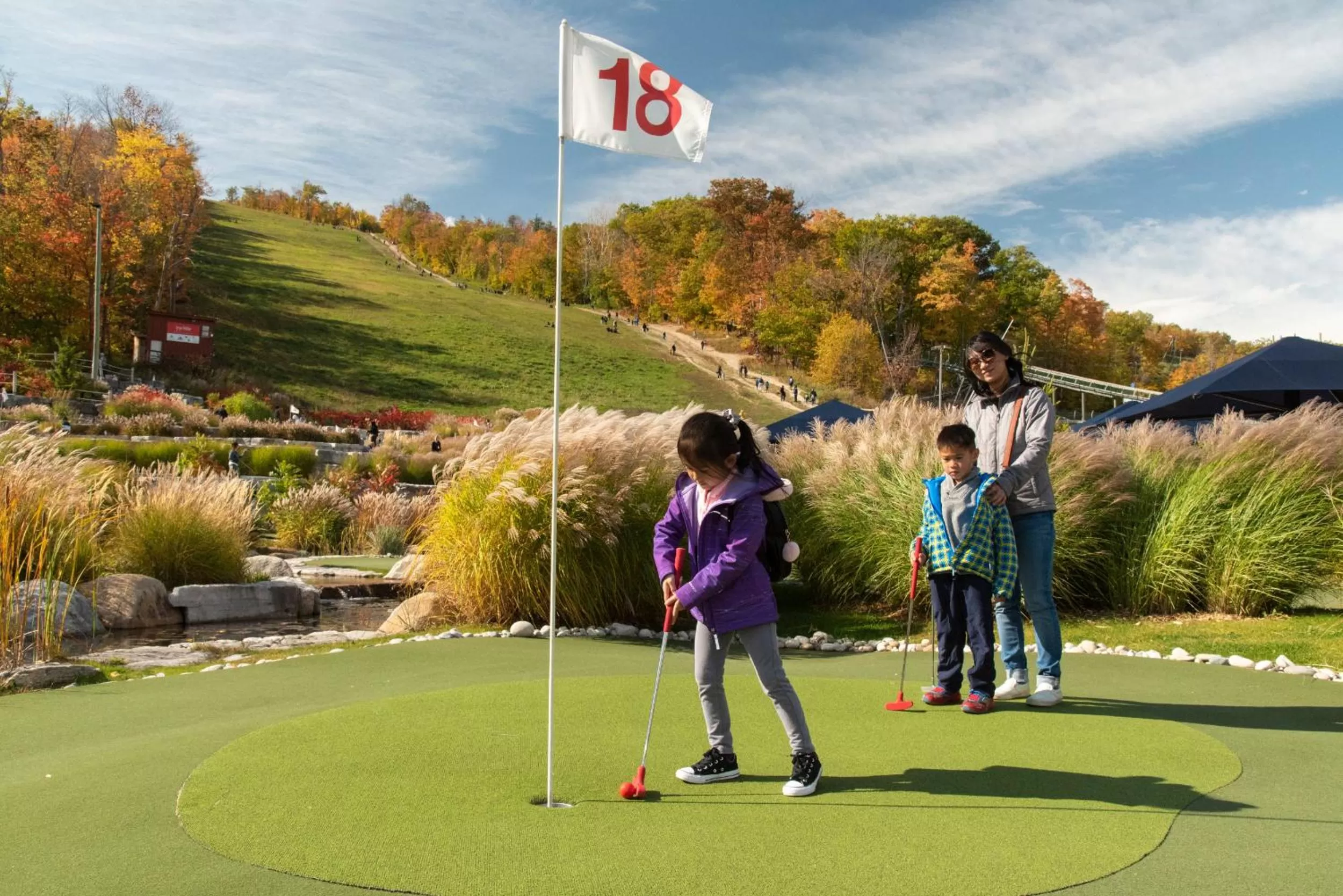 Minigolf in Blue Mountain Resort Home Collection