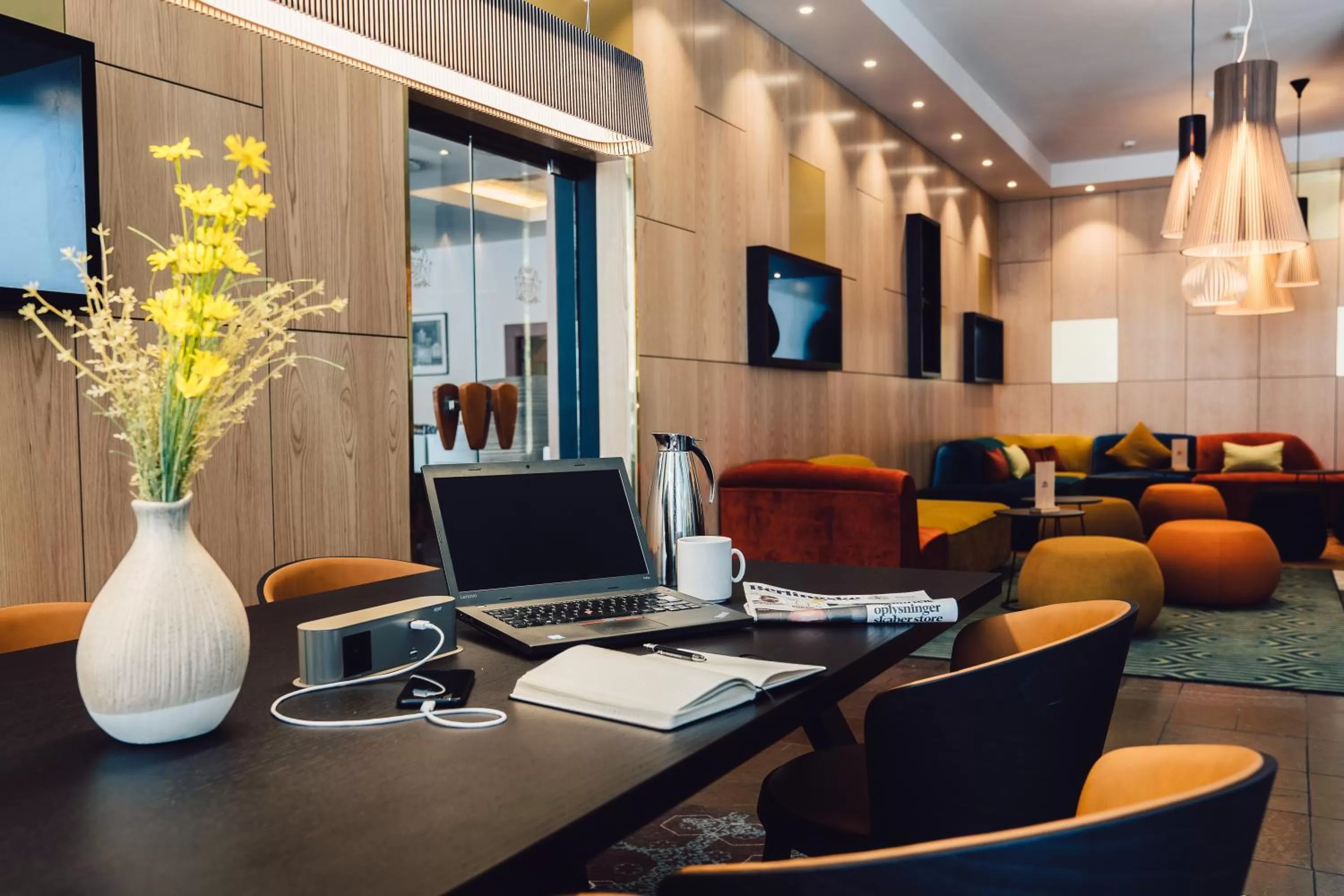 Lobby or reception in ProfilHotels Richmond