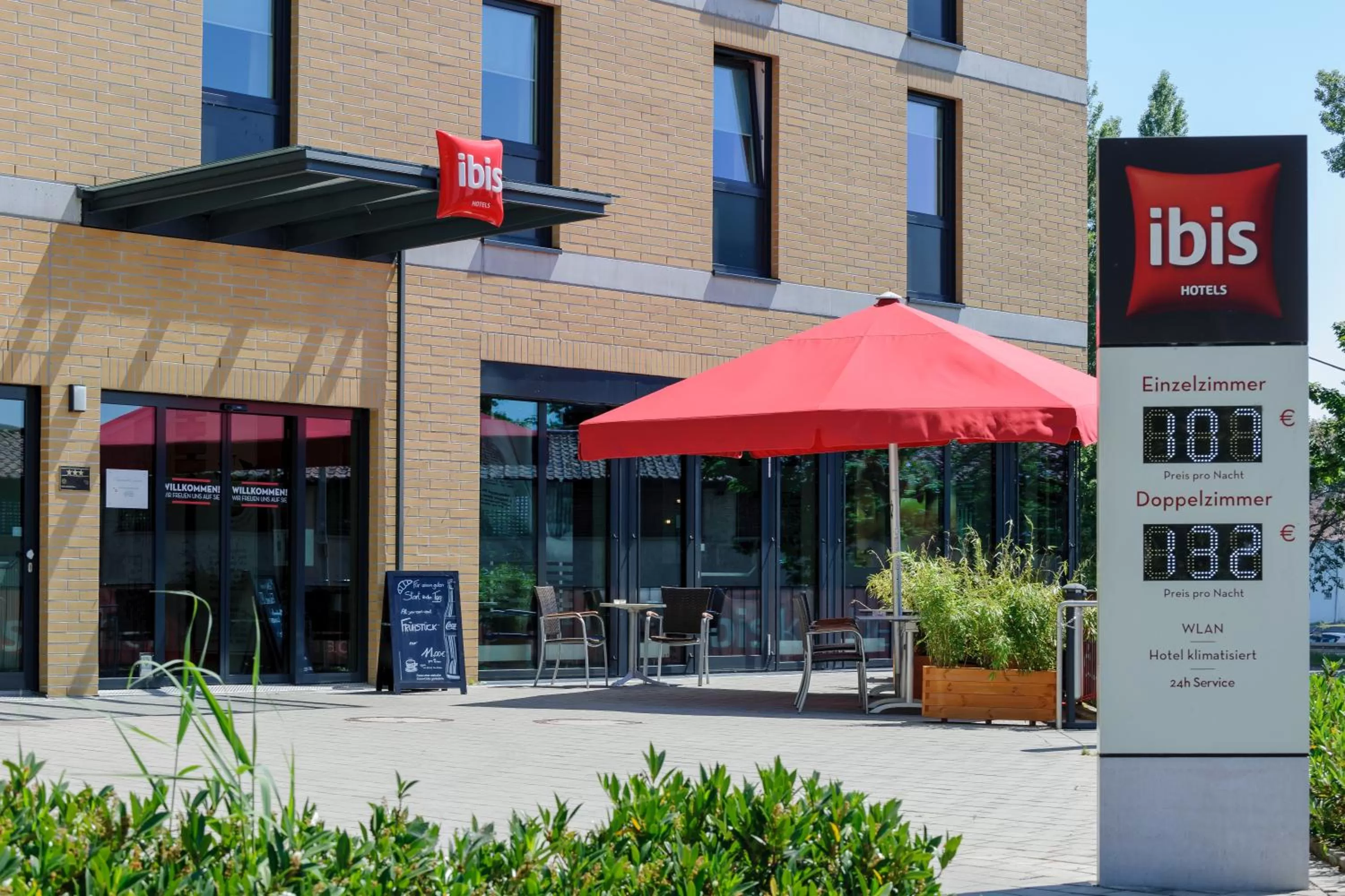 Balcony/Terrace in ibis Konstanz