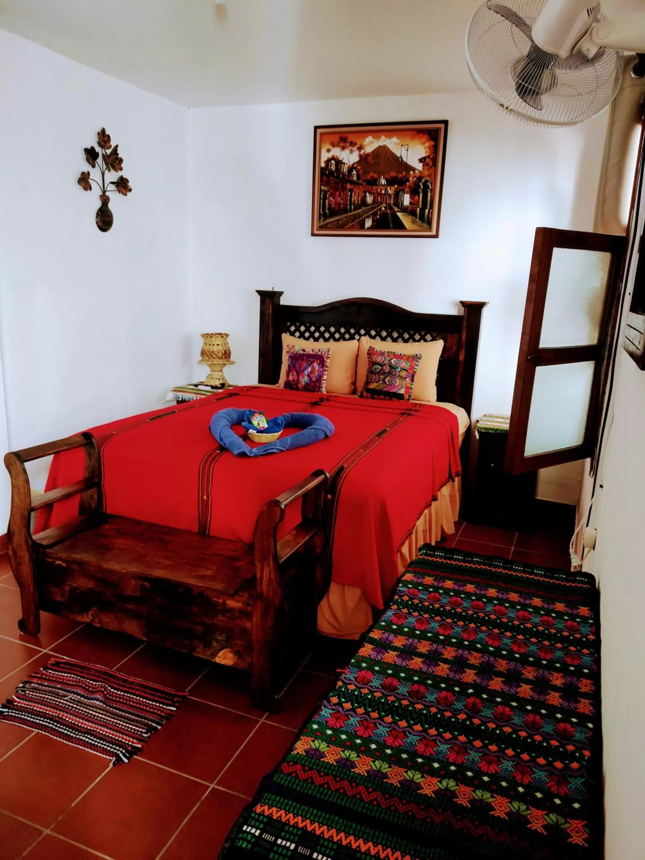 Bed in Francisco's rest house hotel