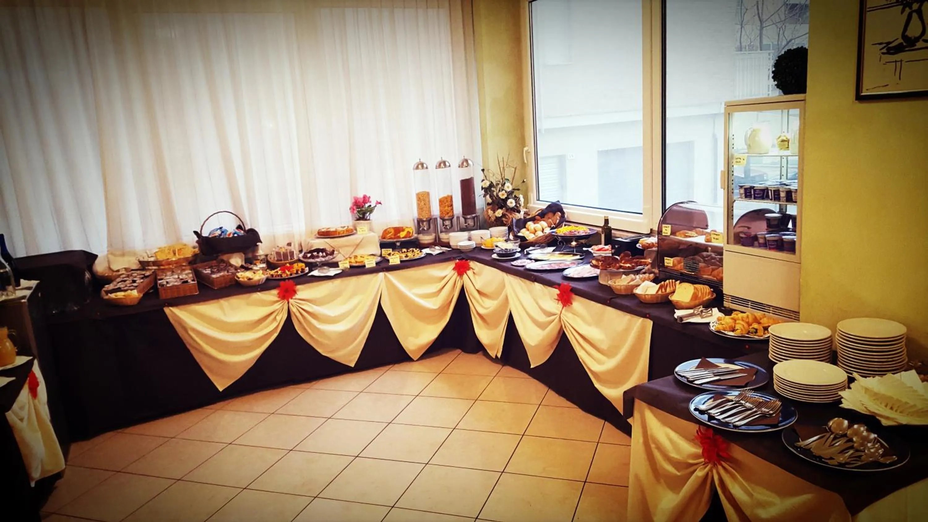 Buffet breakfast in Hotel Gala